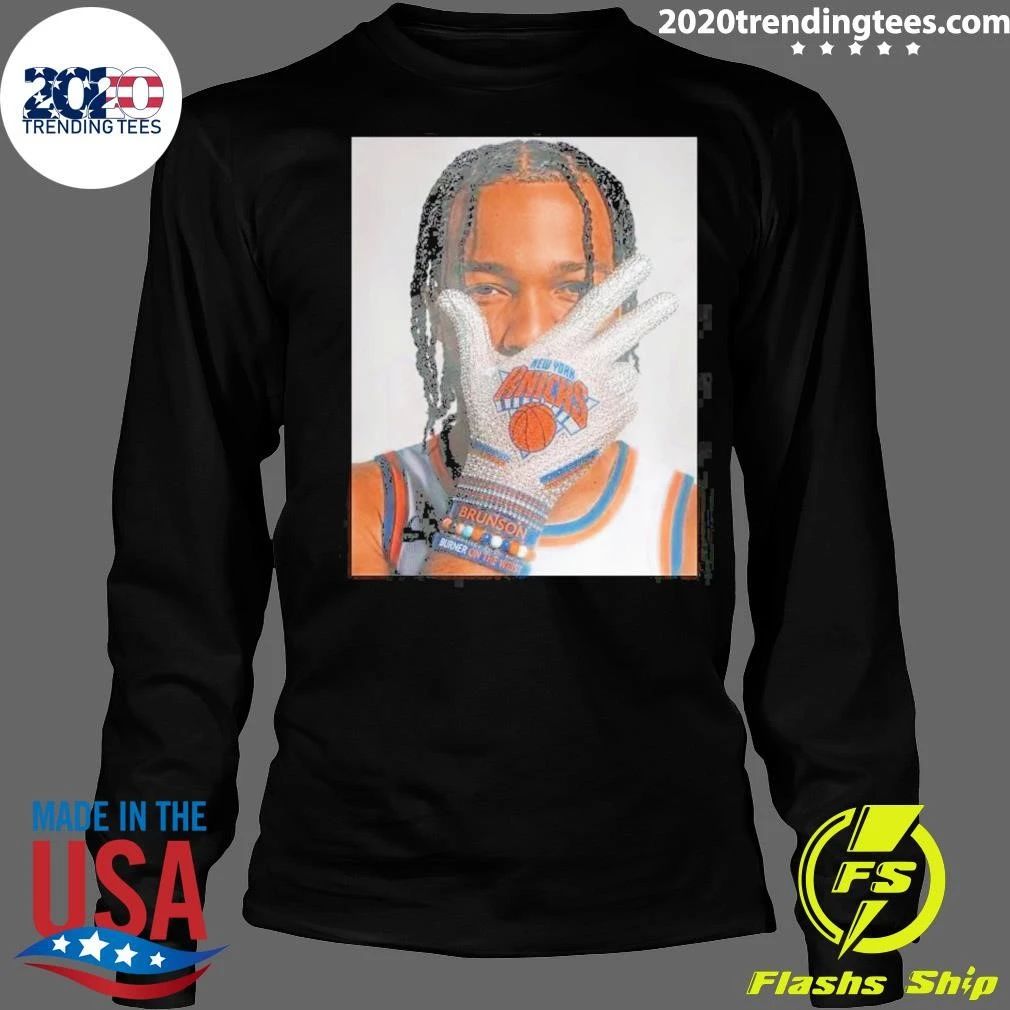 Jalen Brunson 3 Point Iceman Drake New York Knicks Finals NBA 2026 Shirt