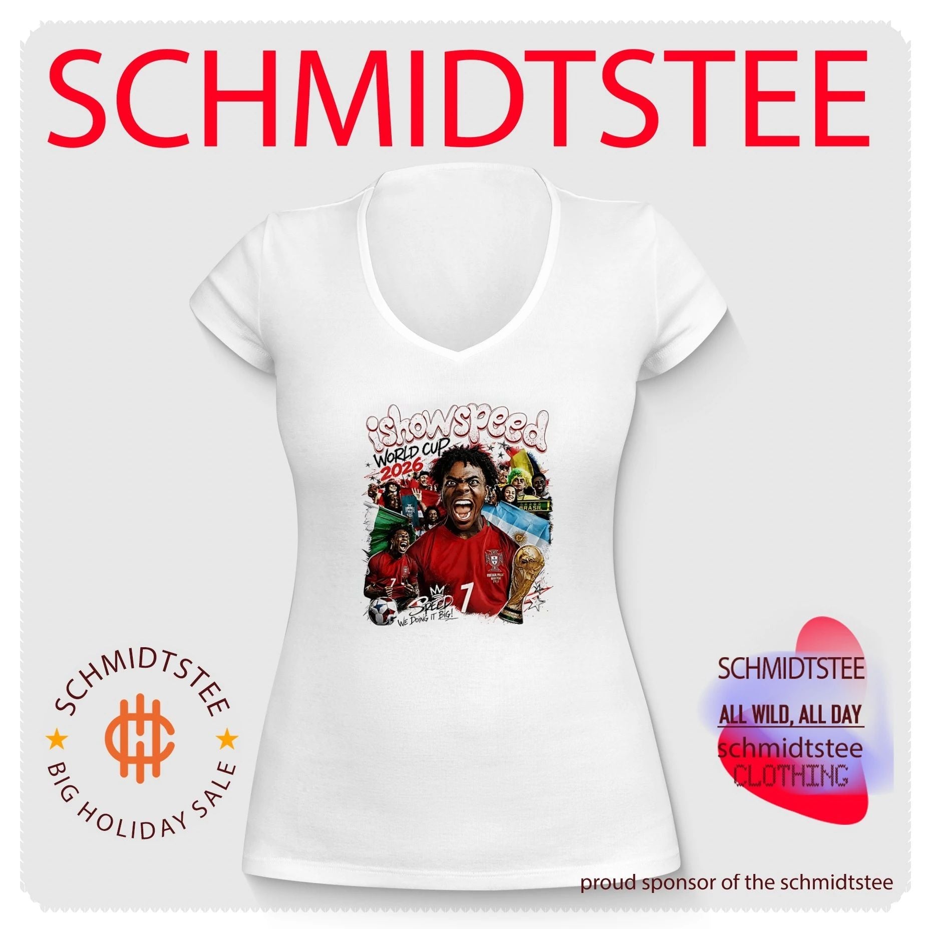 Ishowspeed World Cup 2026 we doing it big signature shirt