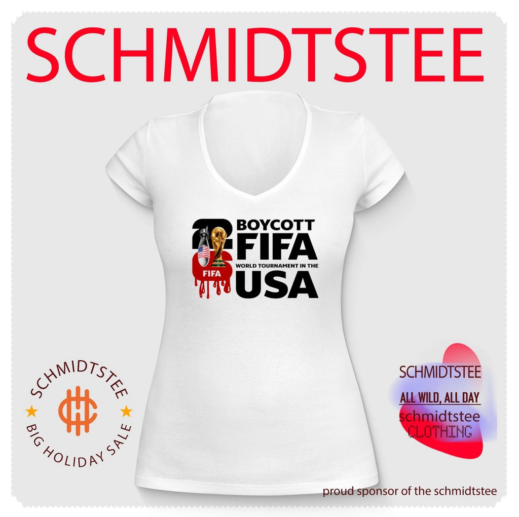 Boycott Fifa World Tournament in USA World Cup shirt