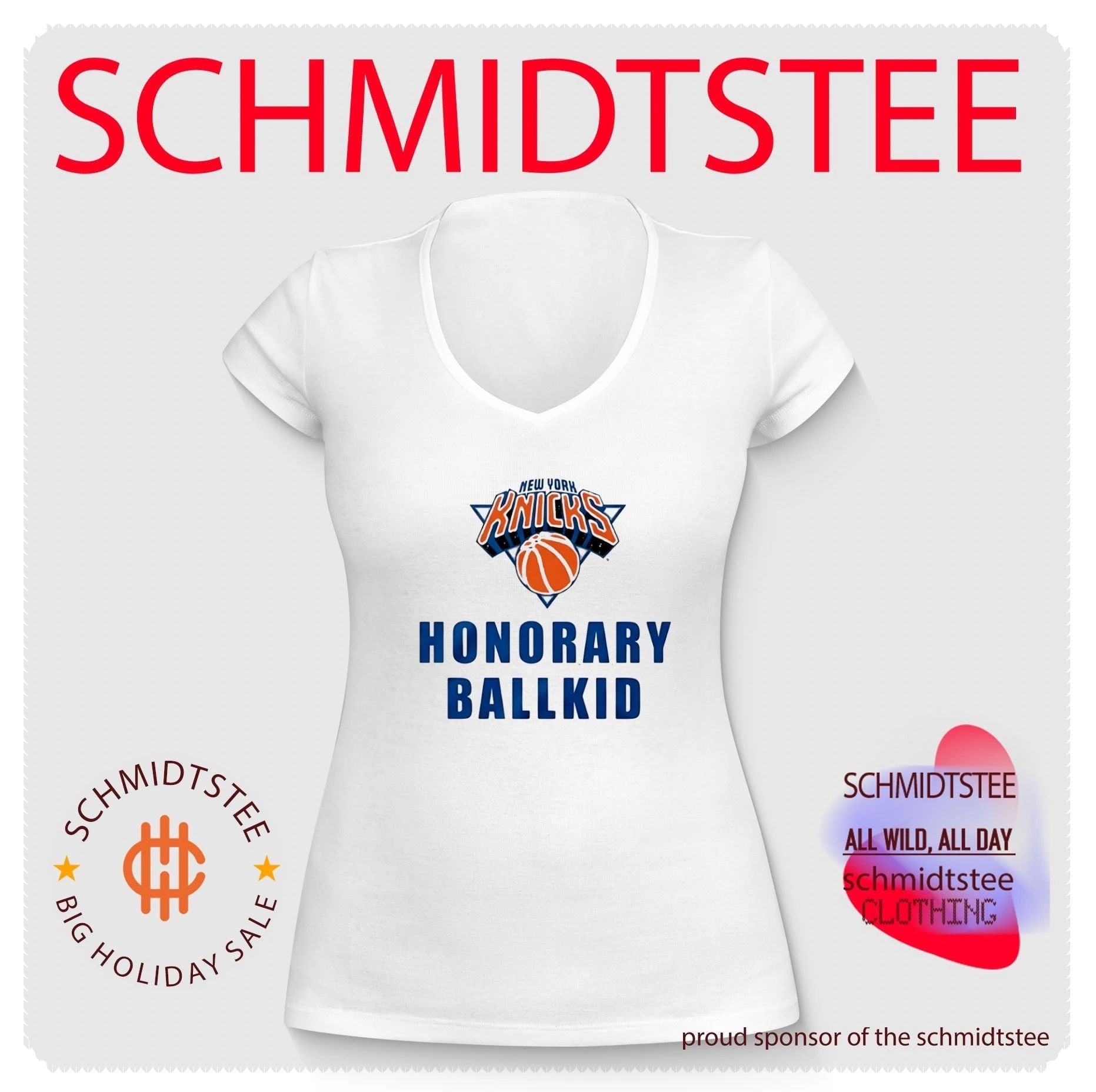 Emma Vigeland NY Knicks Honorary Ballkid Shirt