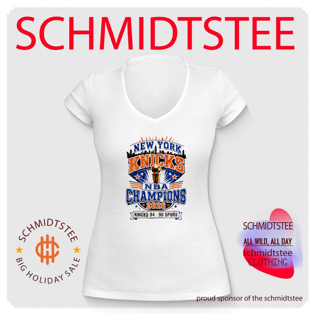 New York Knicks NBA Champions 2026 Beat Spurs 94 90 Trophy Shirt
