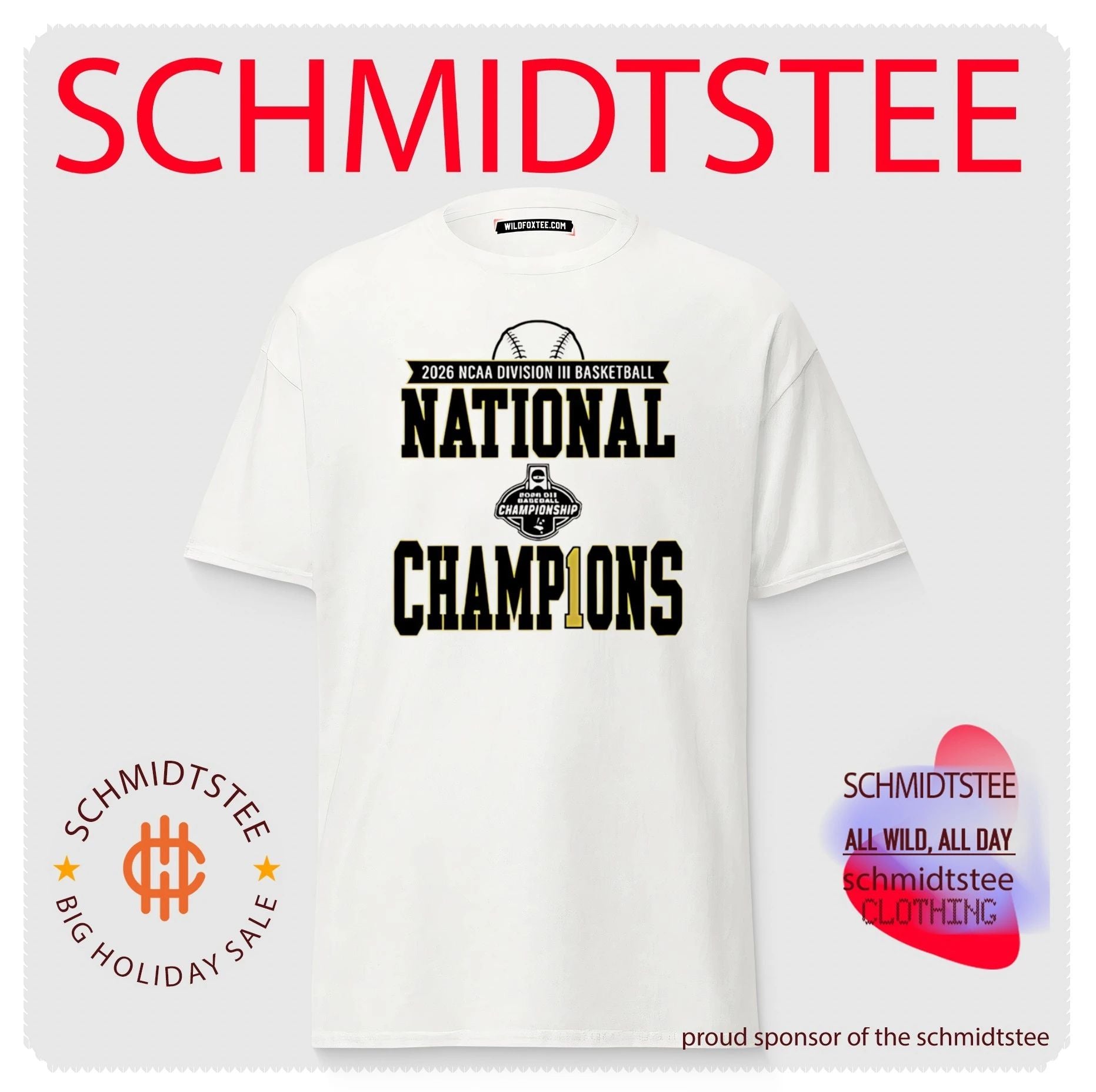 Denison Big Red 2026 Division III Baseball National Champions shirt