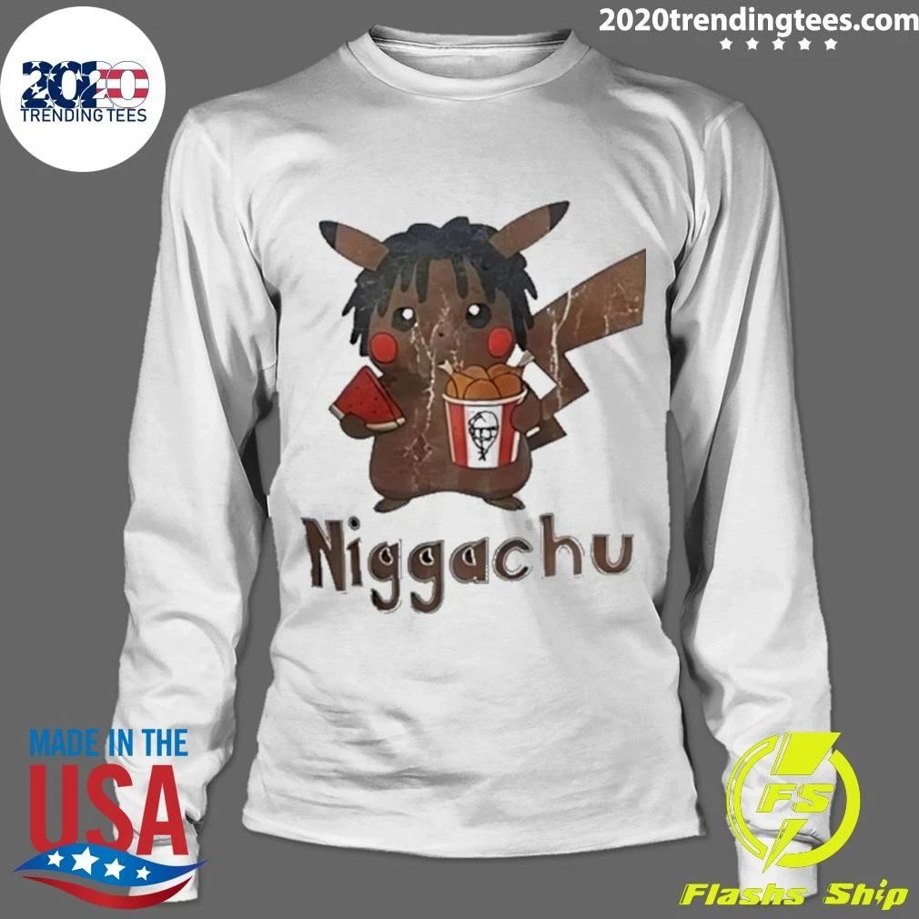 Niggachu X Pikachu Meme Shirt
