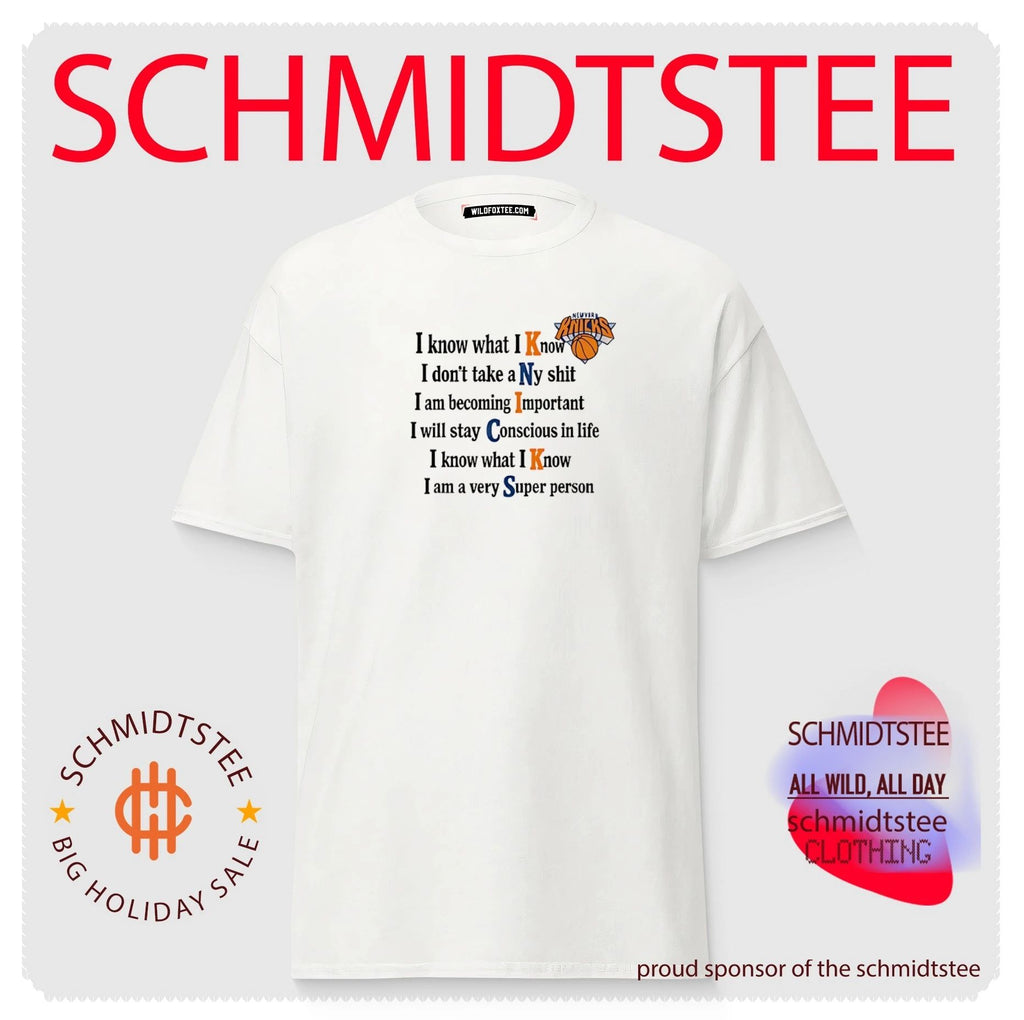 New York Knicks I know what I know I don’t takea Ny shit shirt