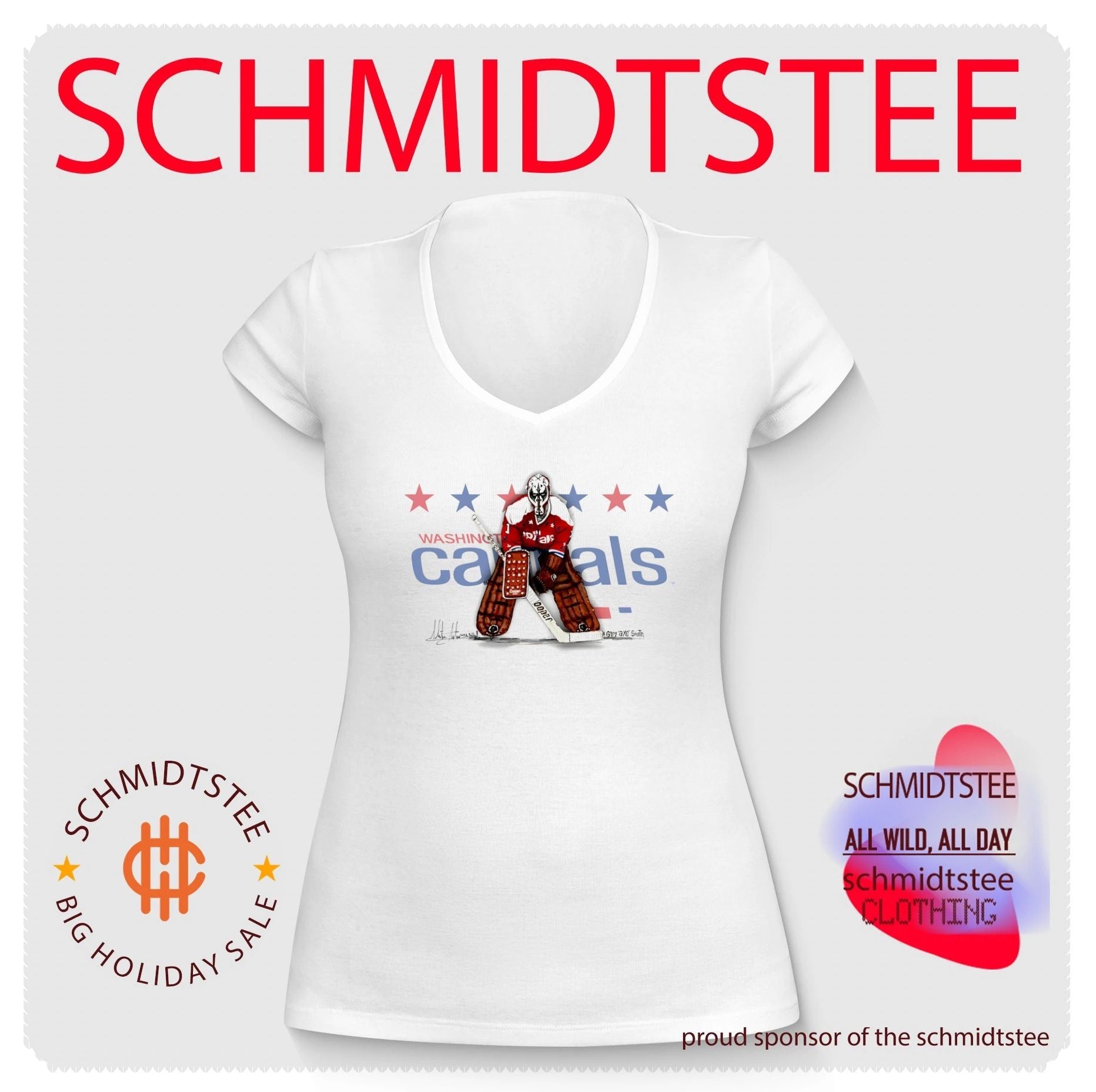 Gary Axe Smith Washington Capitals Goalie art shirt