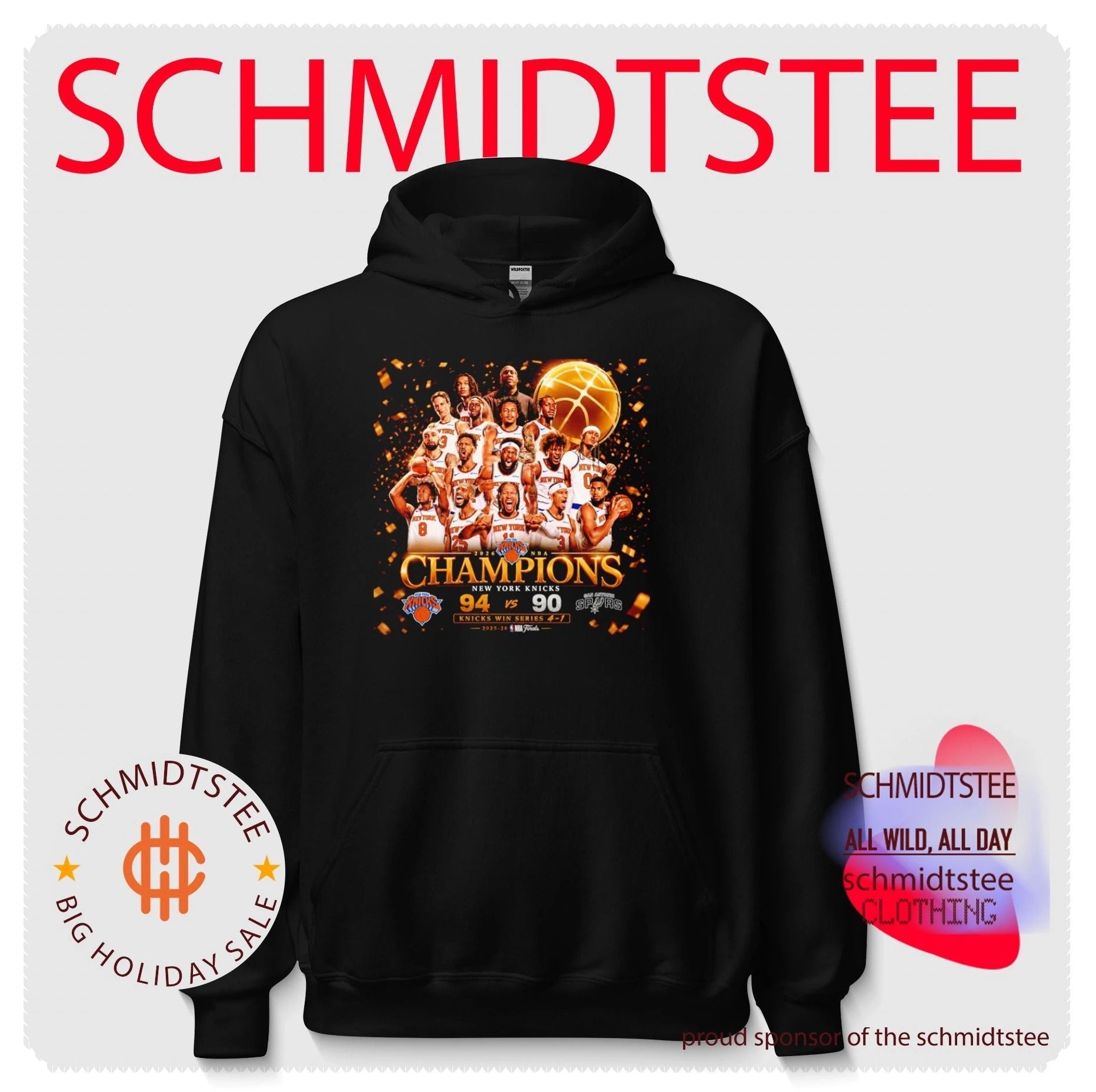 New York Knicks 2026 NBA Finals Champions 94 90 score shirt