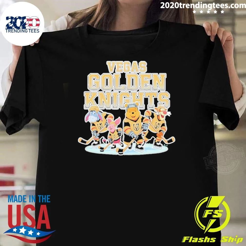 Winnie The Pooh Disney Vegas Golden Knights Hockey Nhl 2026 Shirt