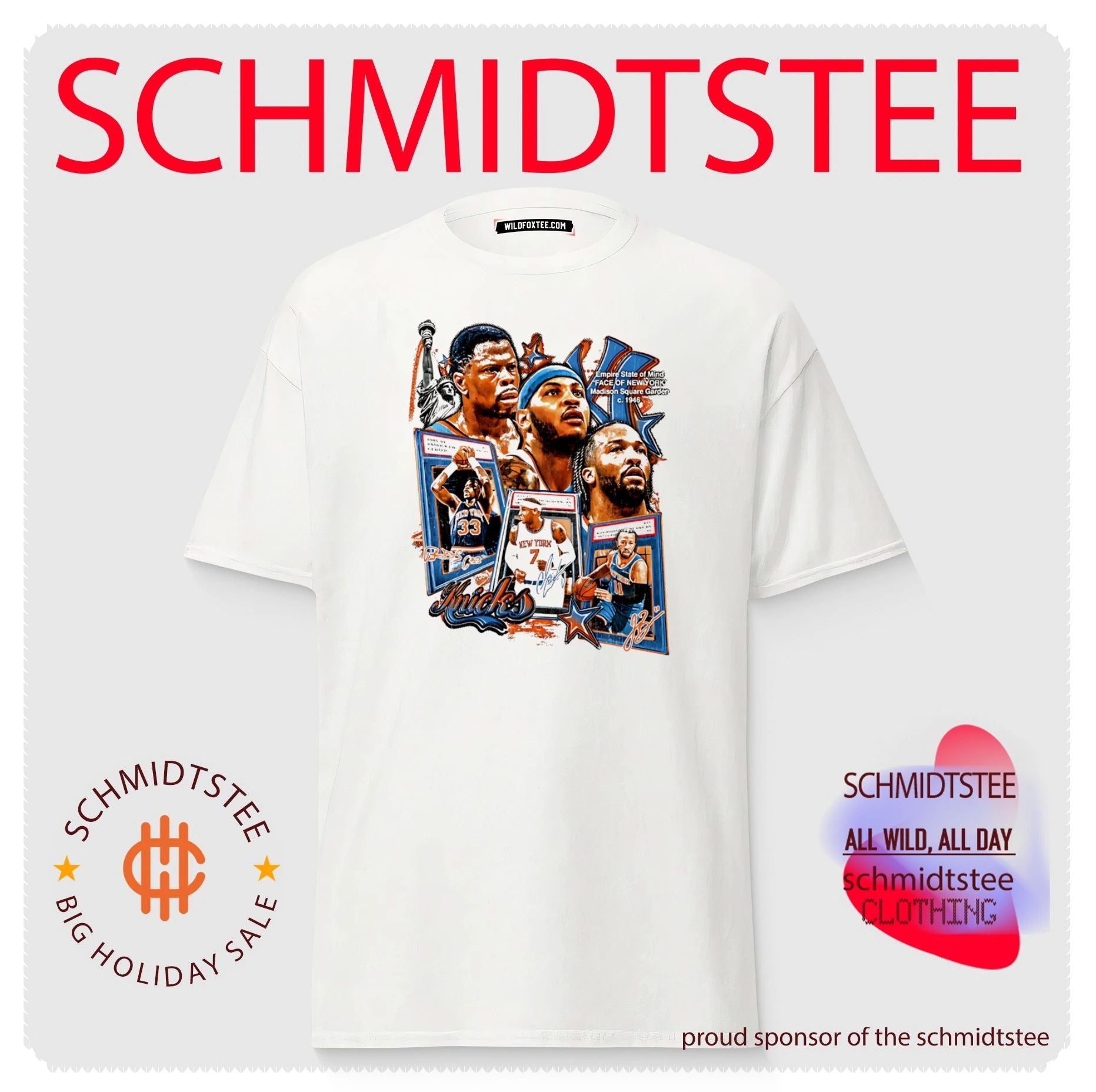 New York Knicks Legend Big 3 shirt