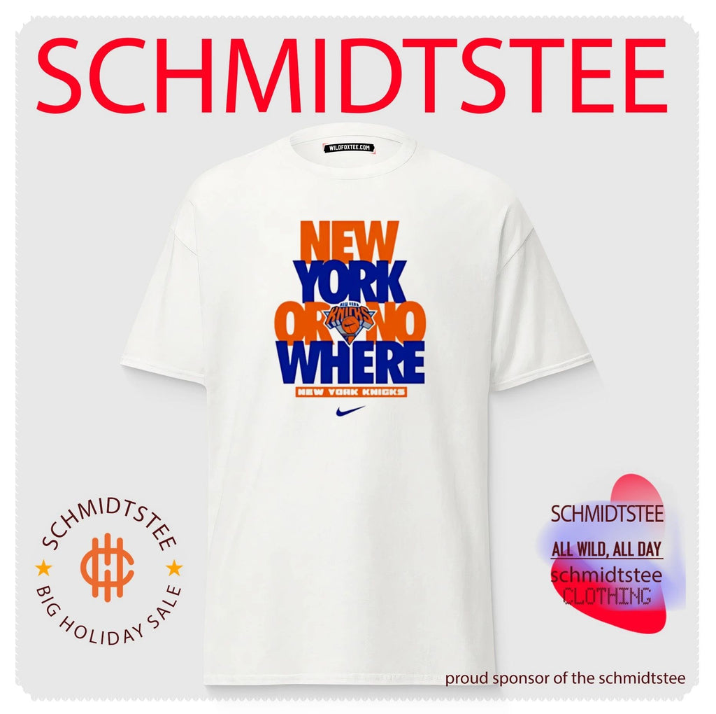 New Yok or no where New York Knicks logo 2026 shirt