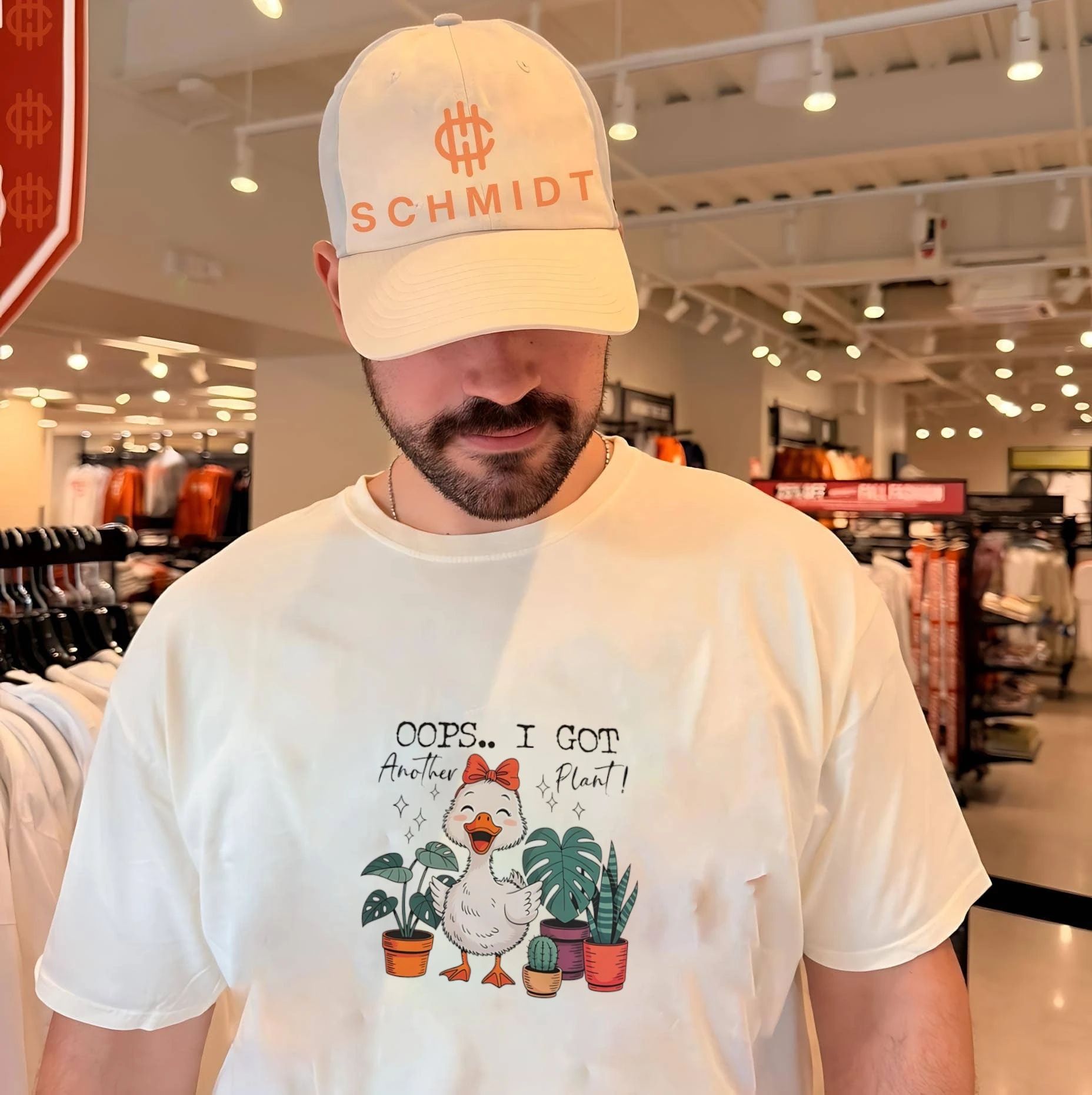 Oops I got another plant cute cartoon duck shirt