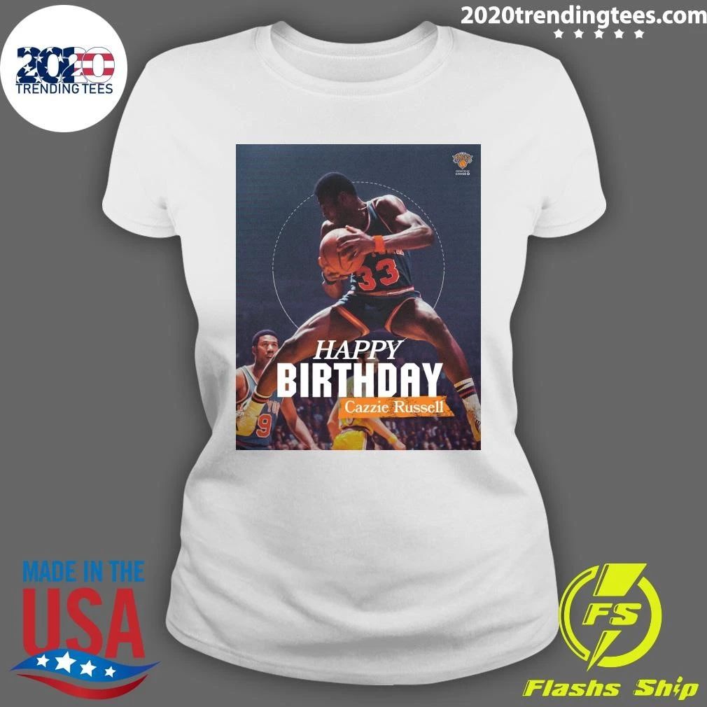 Happy Birthday Cazzie Russell Shirt