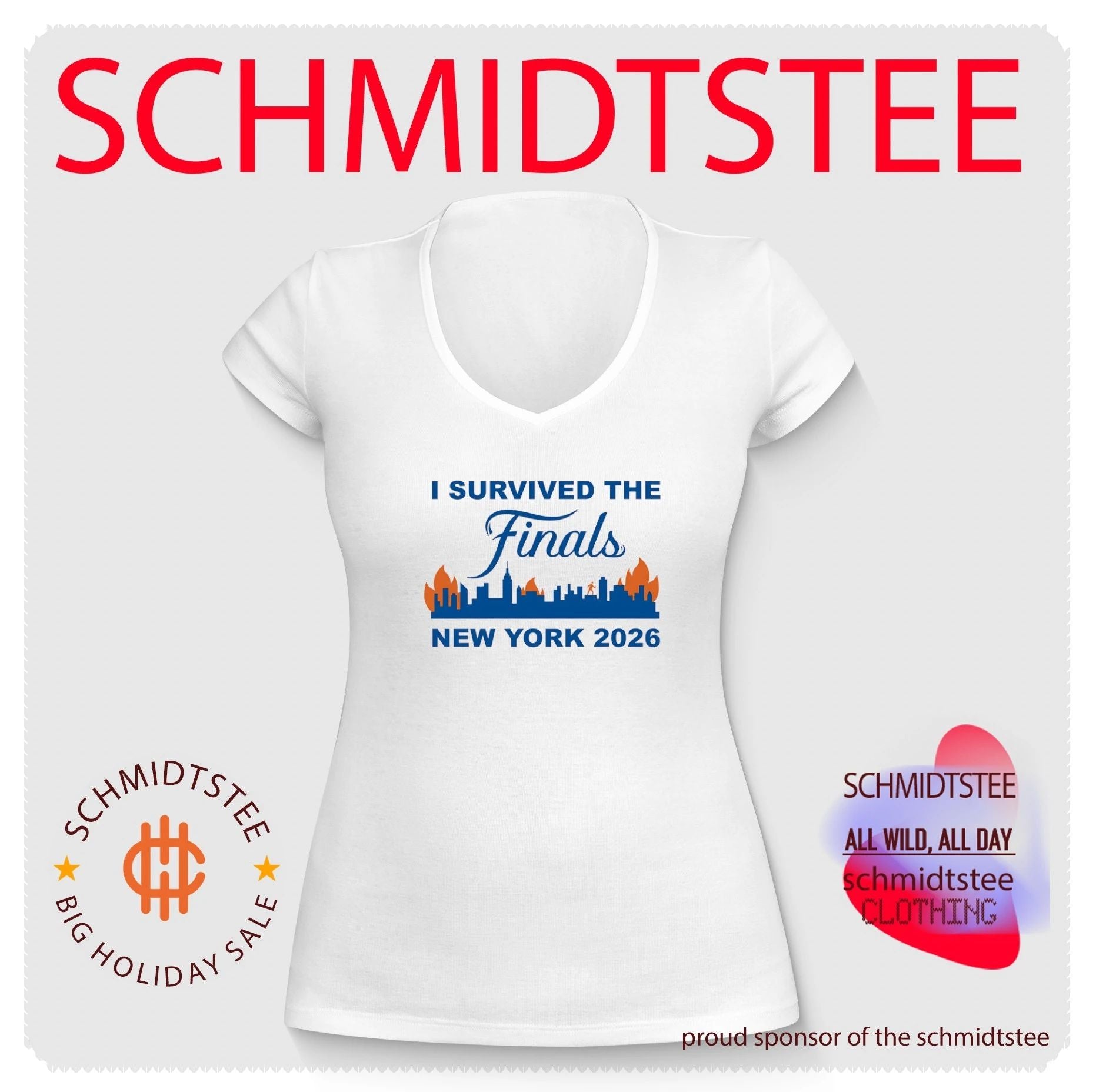 I survived the Finals New York 2026 Knicks skyline shirt