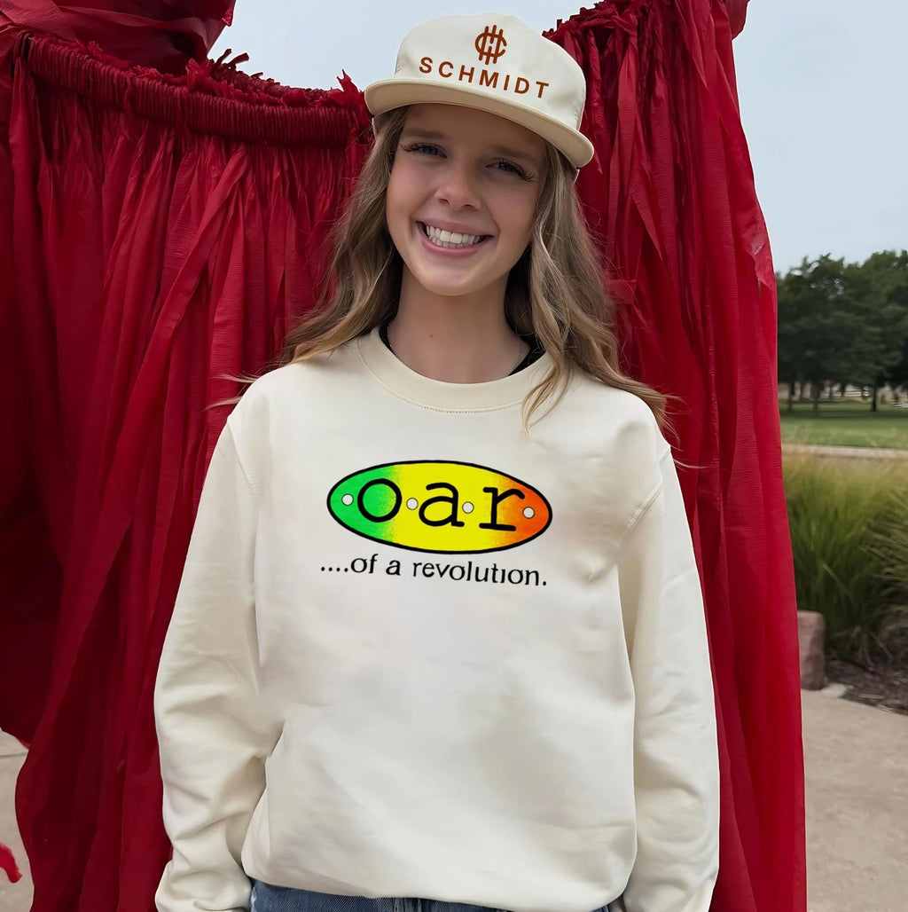 OAR Of A Revolution Gradient logo shirt