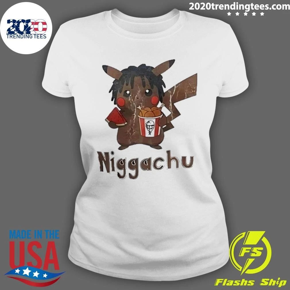 Niggachu X Pikachu Meme Shirt