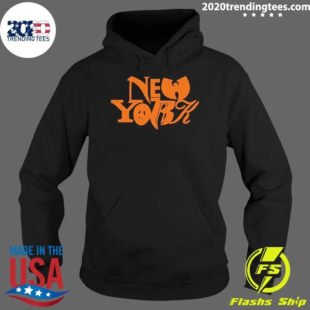 New York Knicks X Wu-tang Clan Mashup Logo Shirt