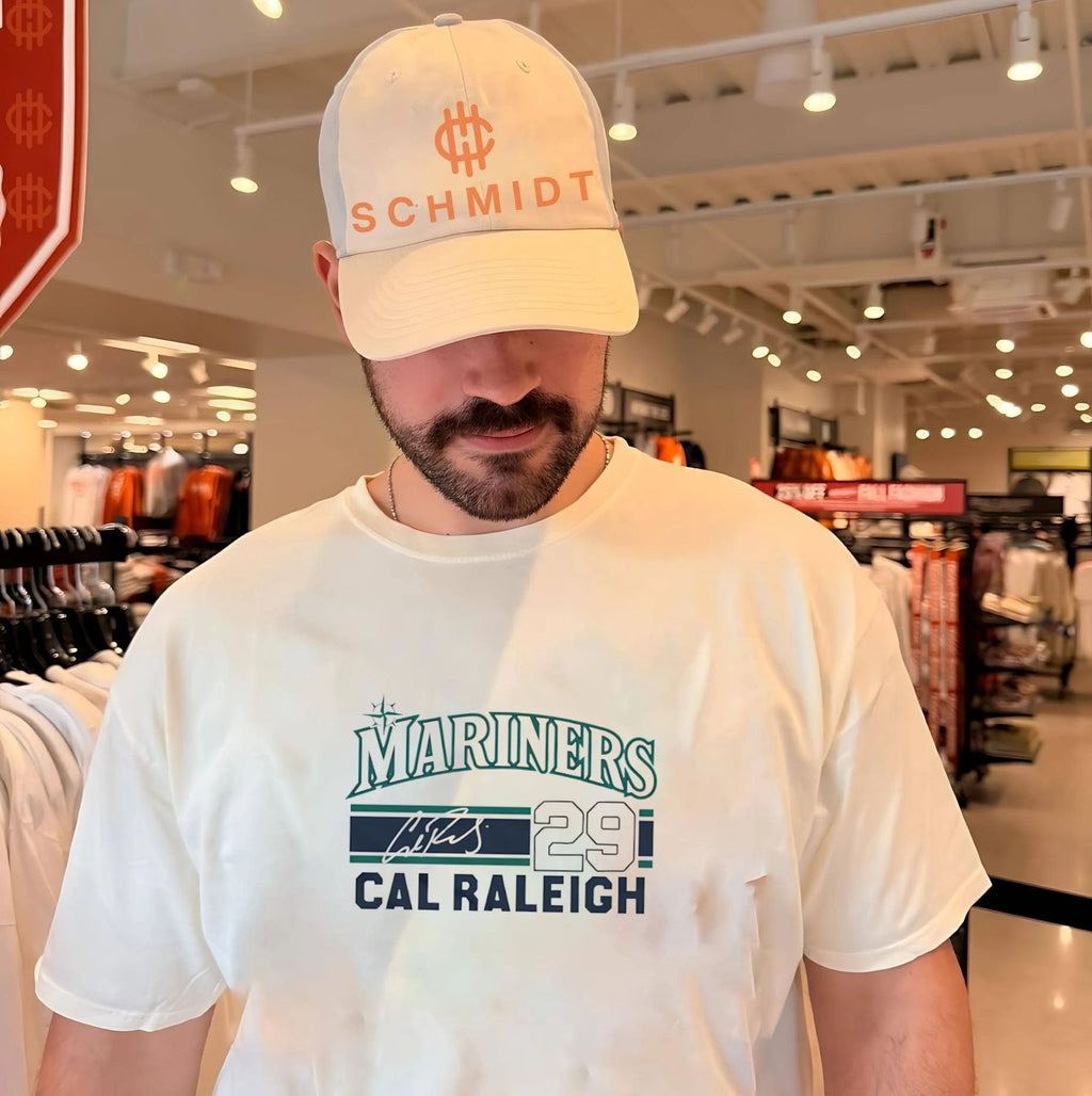 Seattle Mariners Cal Raleigh Signature Name & Number shirt