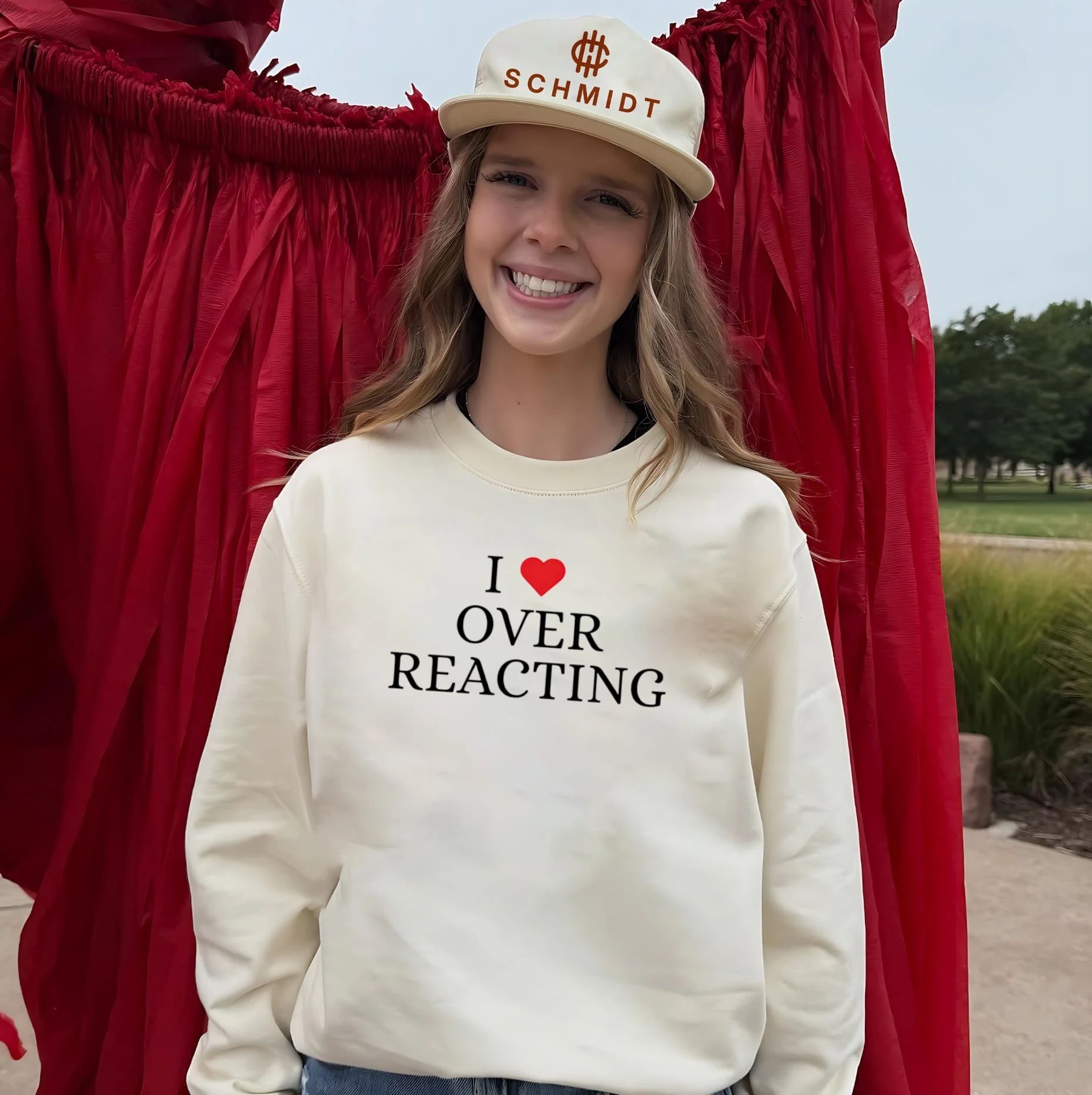 I love overreacting shirt