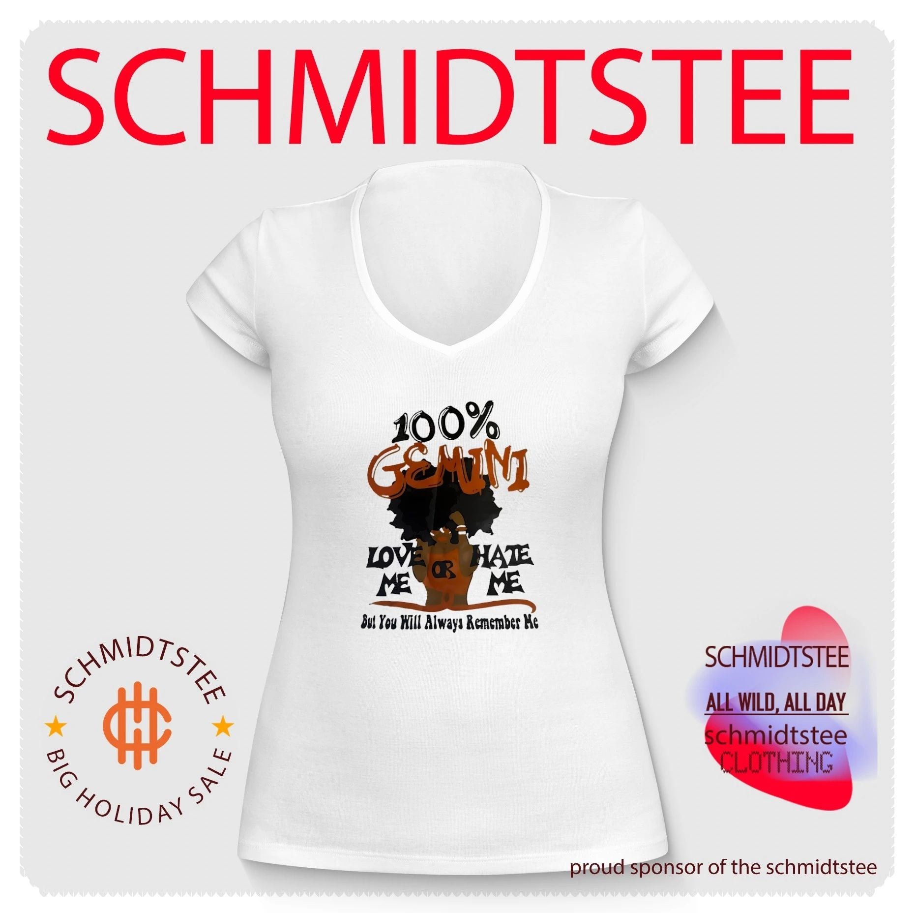 100% Gemini love me or hate me but you will always remember me shirt