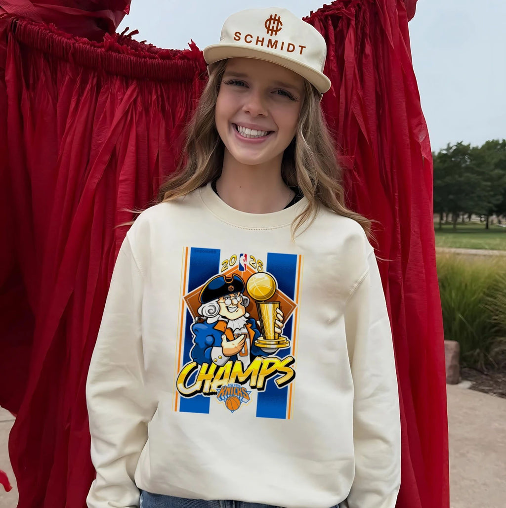 New York Knicks the 2026 NBA Champs mascot shirt