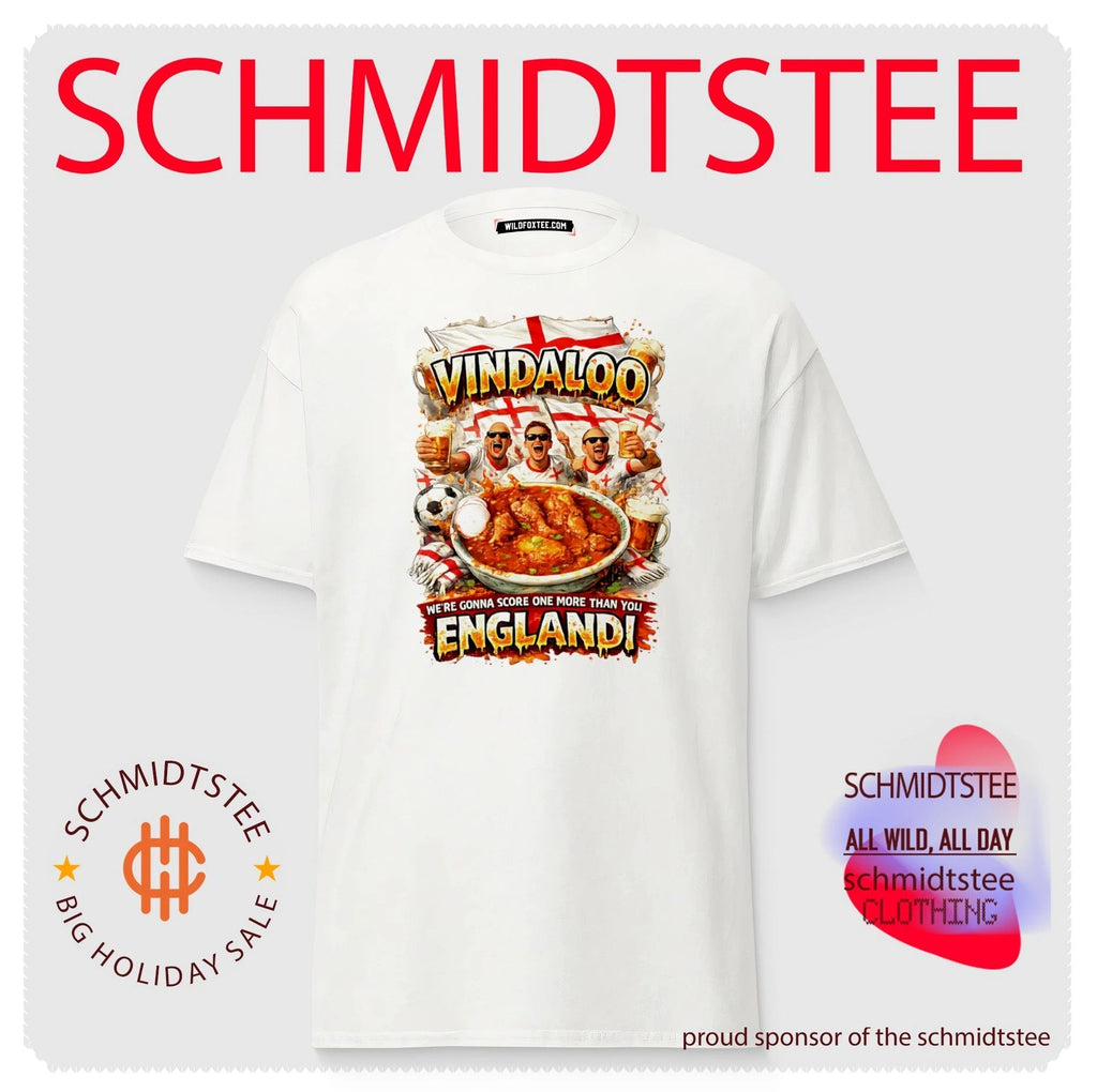 England Vindaloo Football we’re gonna score one more than you shirt