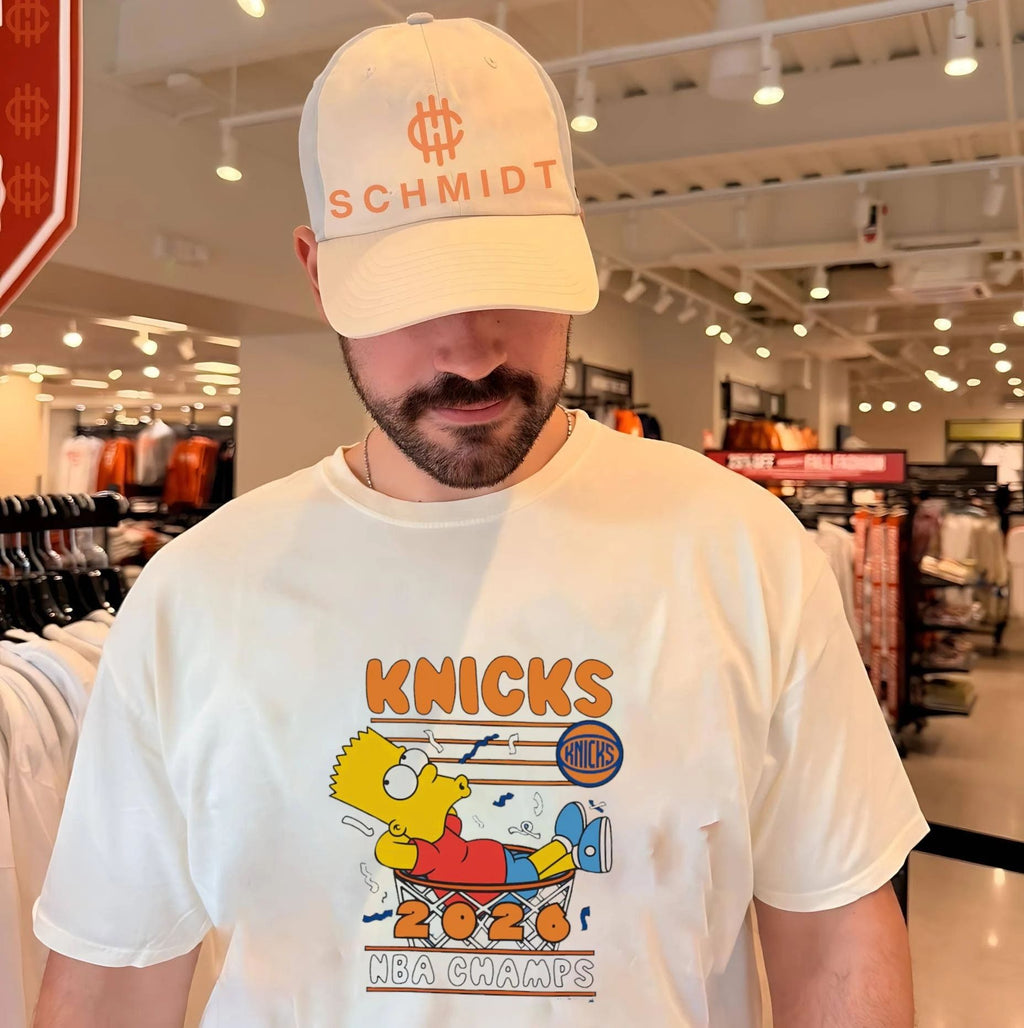 New York Knicks x The Simpsons 2026 NBA Finals Champions shirt