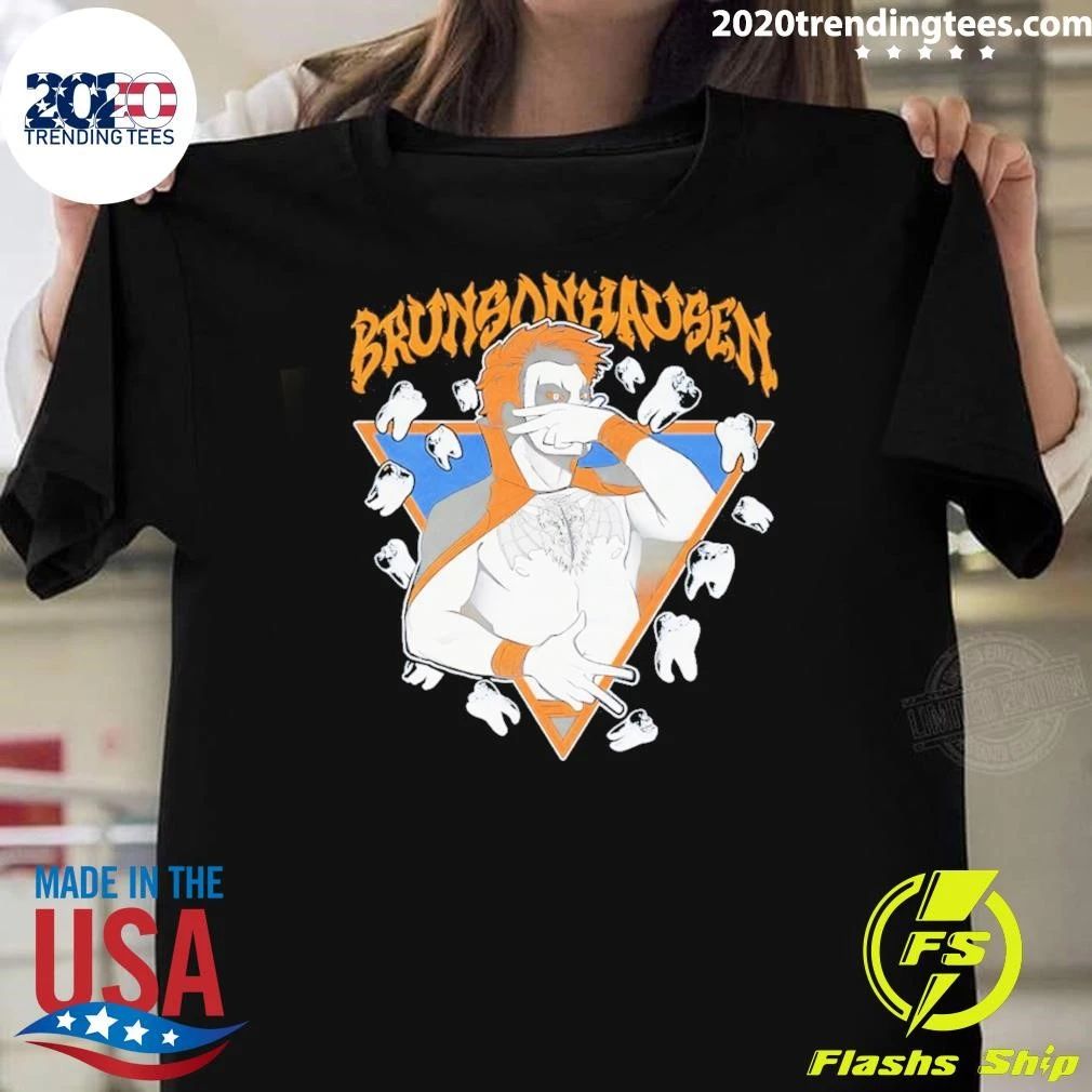 Danhausen Wwe X Jalen Brunson 3 Point New York Knicks Basketball Nba 2026 Shirt