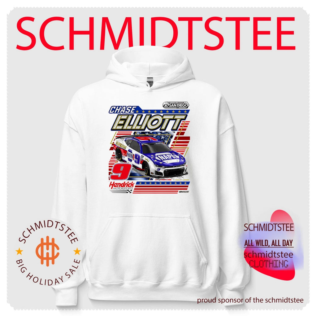 Chase Elliott Ink Tan NAPA NASCAR San Diego Weekend graphic shirt