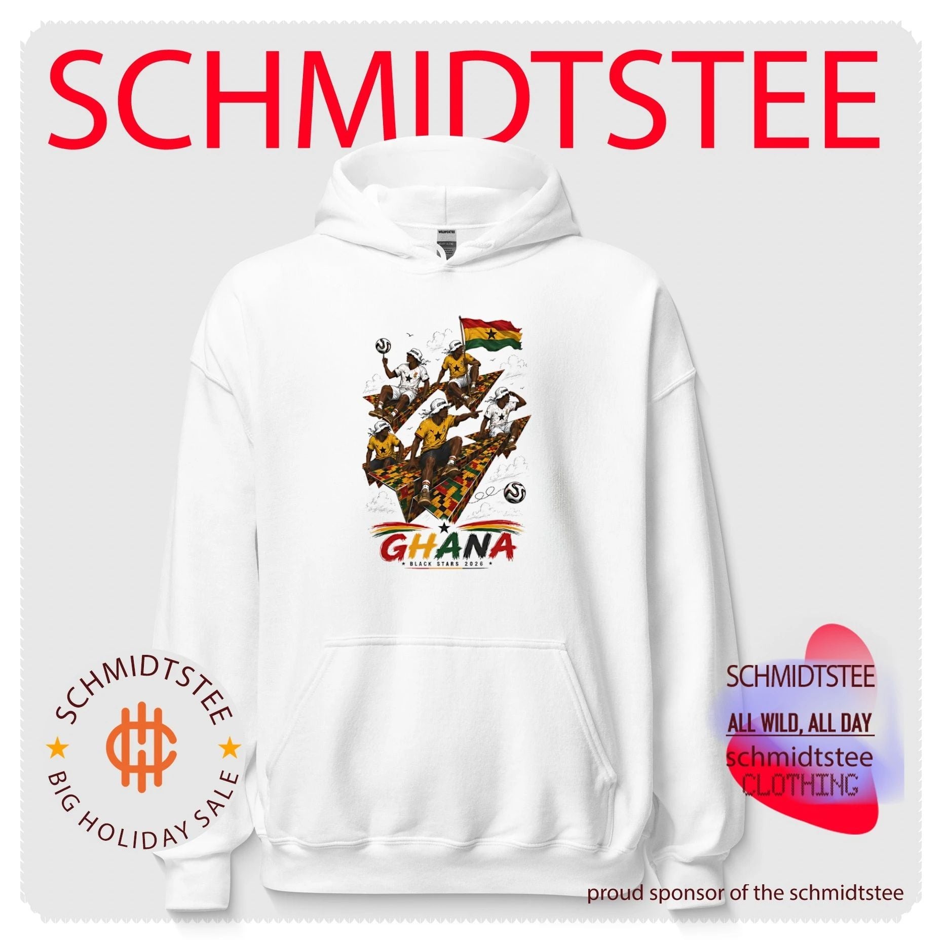 Ghana Black Stars 2026 graphic shirt