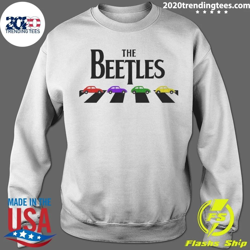 The Beatles Volkswagen Beetle Abbey Road Parody Shirt