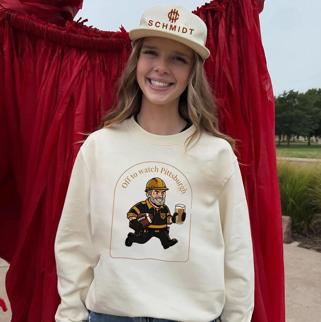 Off to Watch Pittsburgh Fan football shirt