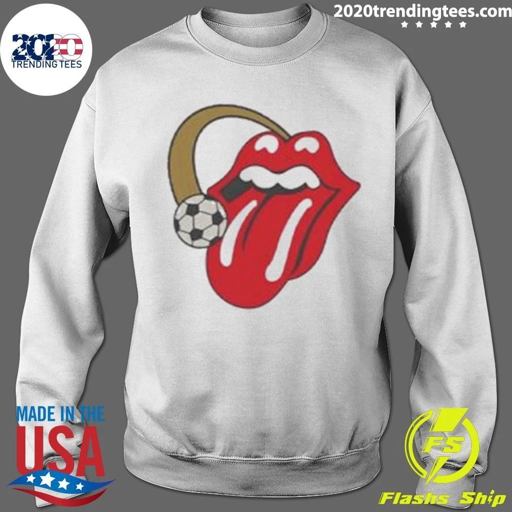 The Rolling Stones x FIFA World Cup 2026 Halo Lick Trophy Ringer Shirt