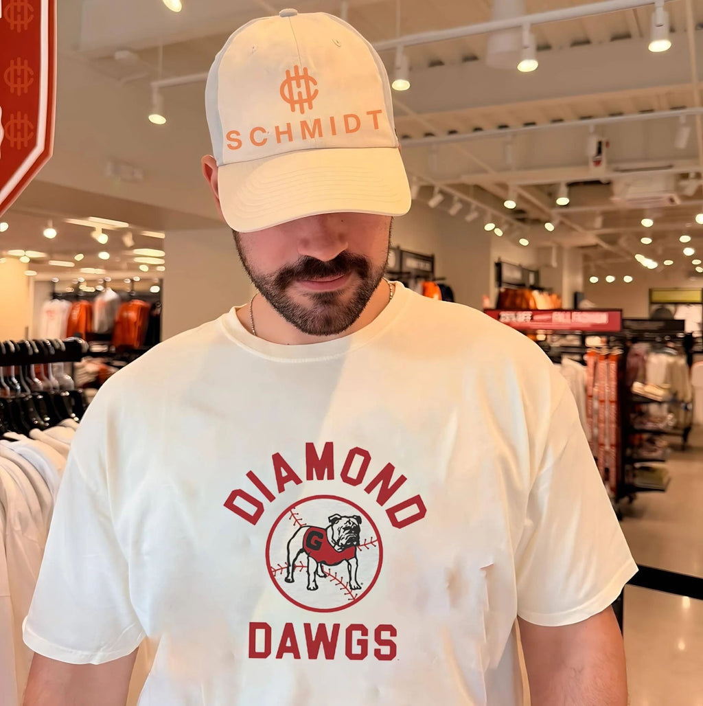 Georgia Baseball Diamond Dawgs logo shirt