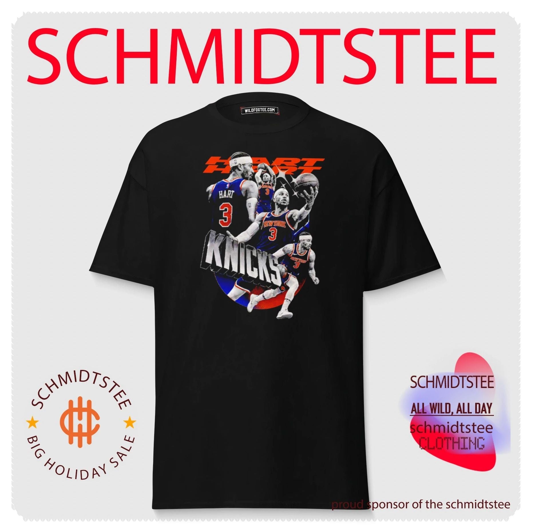 Josh Hart New York Knicks 2026 Champions graphic shirt