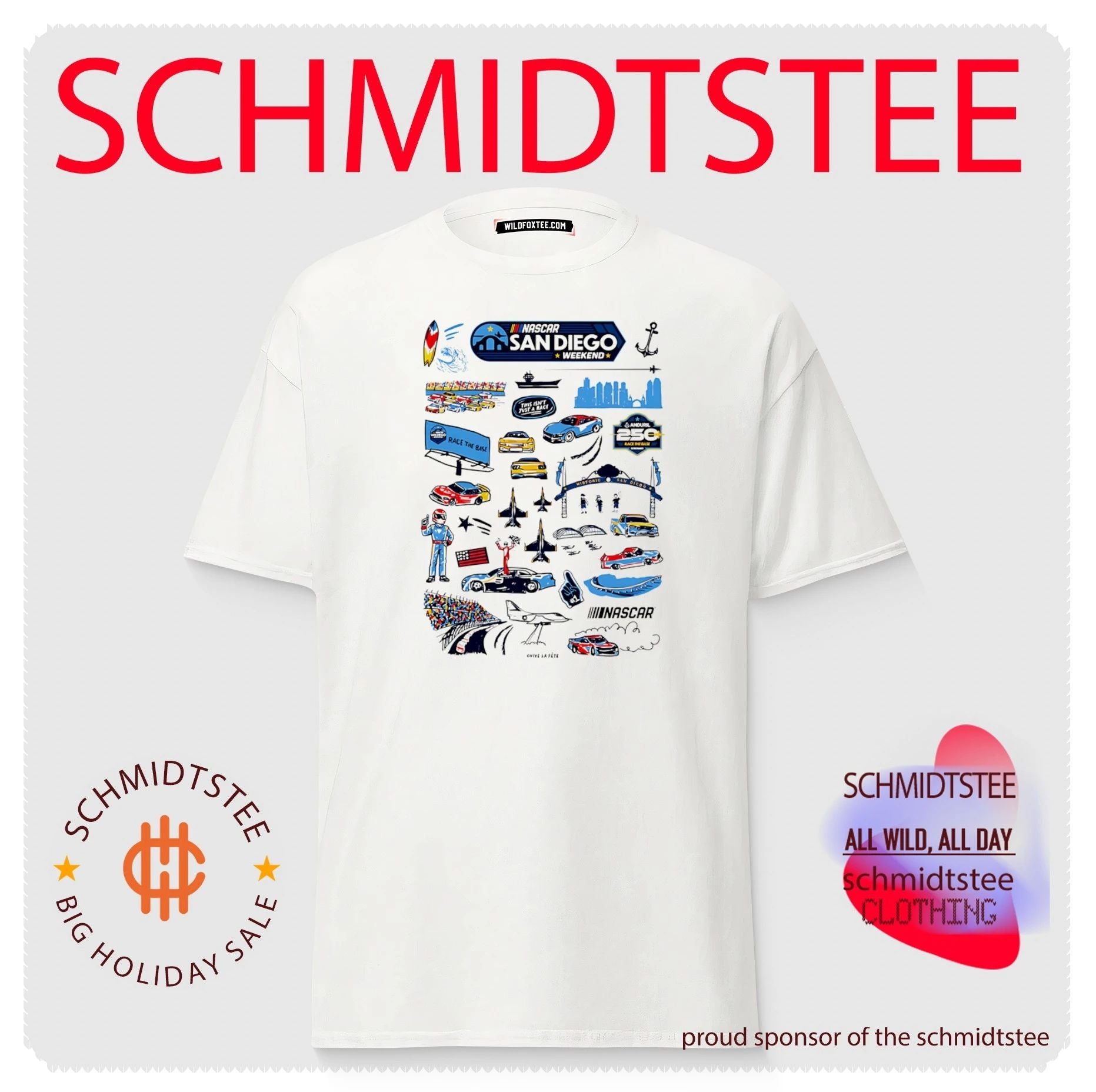 San Diego Weekend Vive La Fete Impressions Artwork shirt