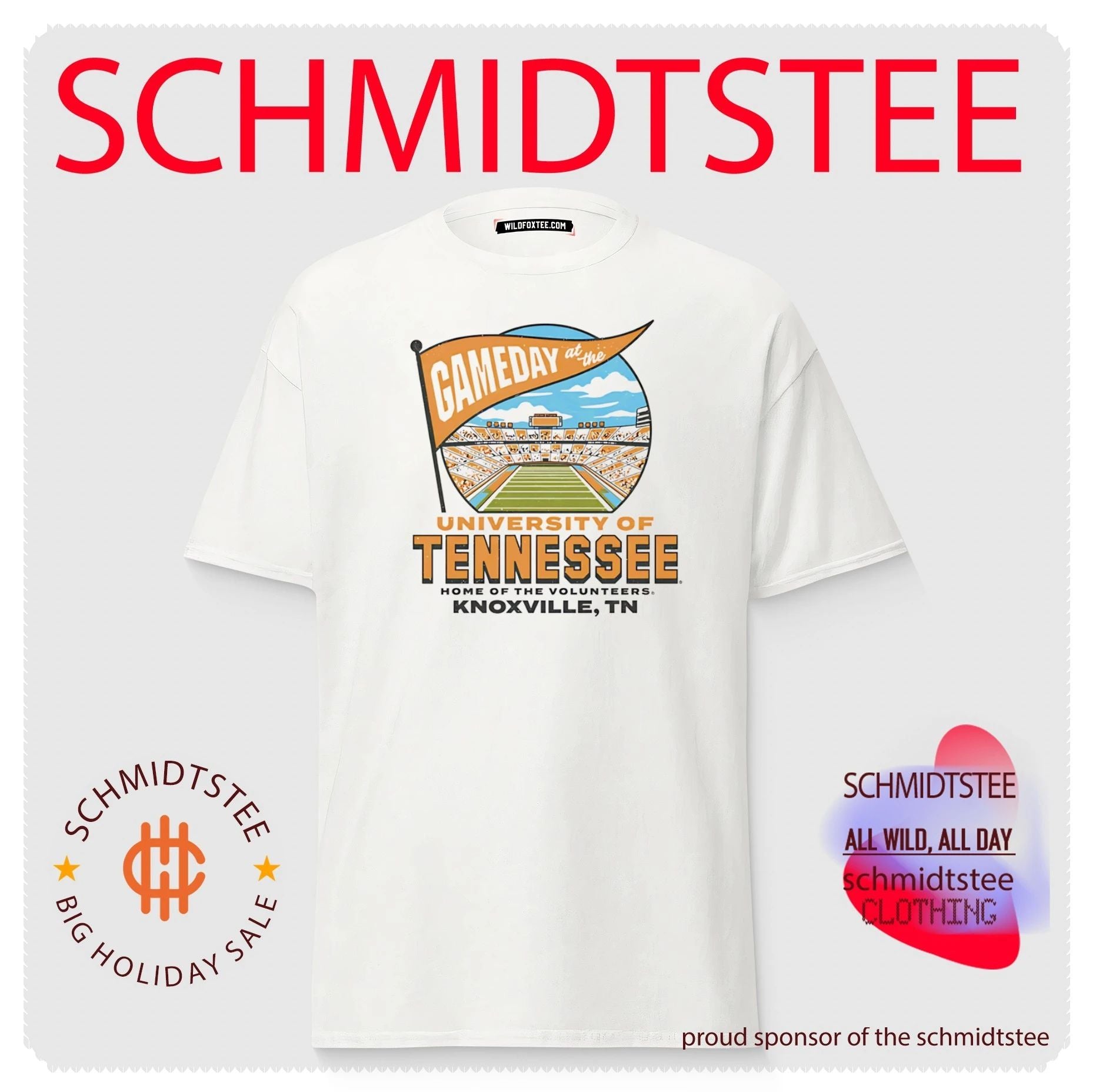 Tennessee Volunteers Gameday at the Tennessee Stadium Banner shirt