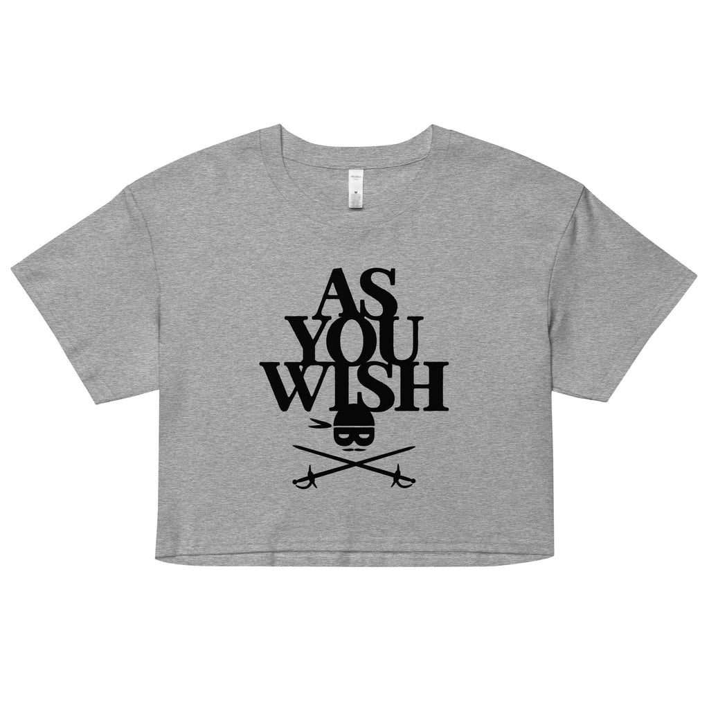 As You Wish Women's Crop Tee