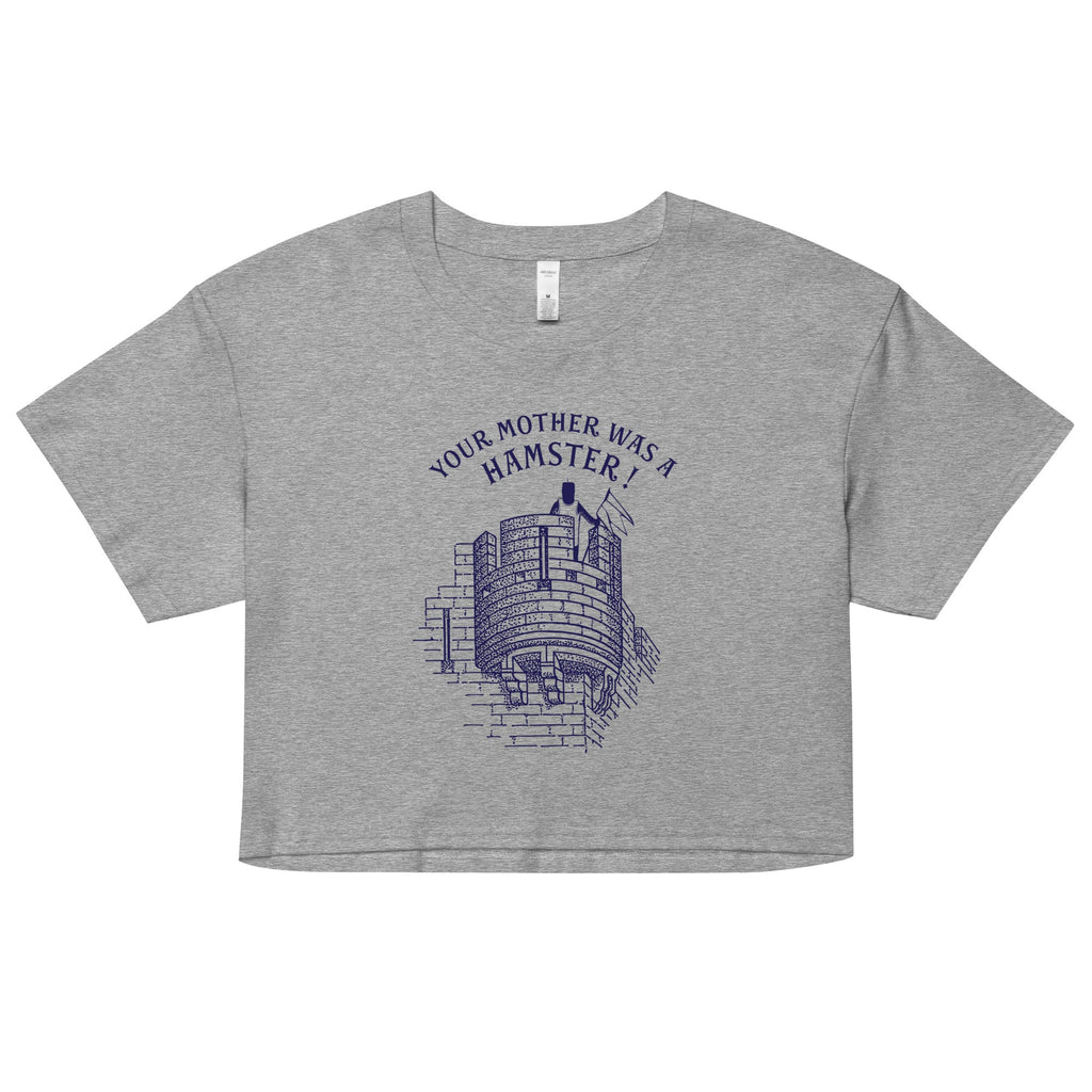 Your Mother Was A Hamster Women's Crop Tee