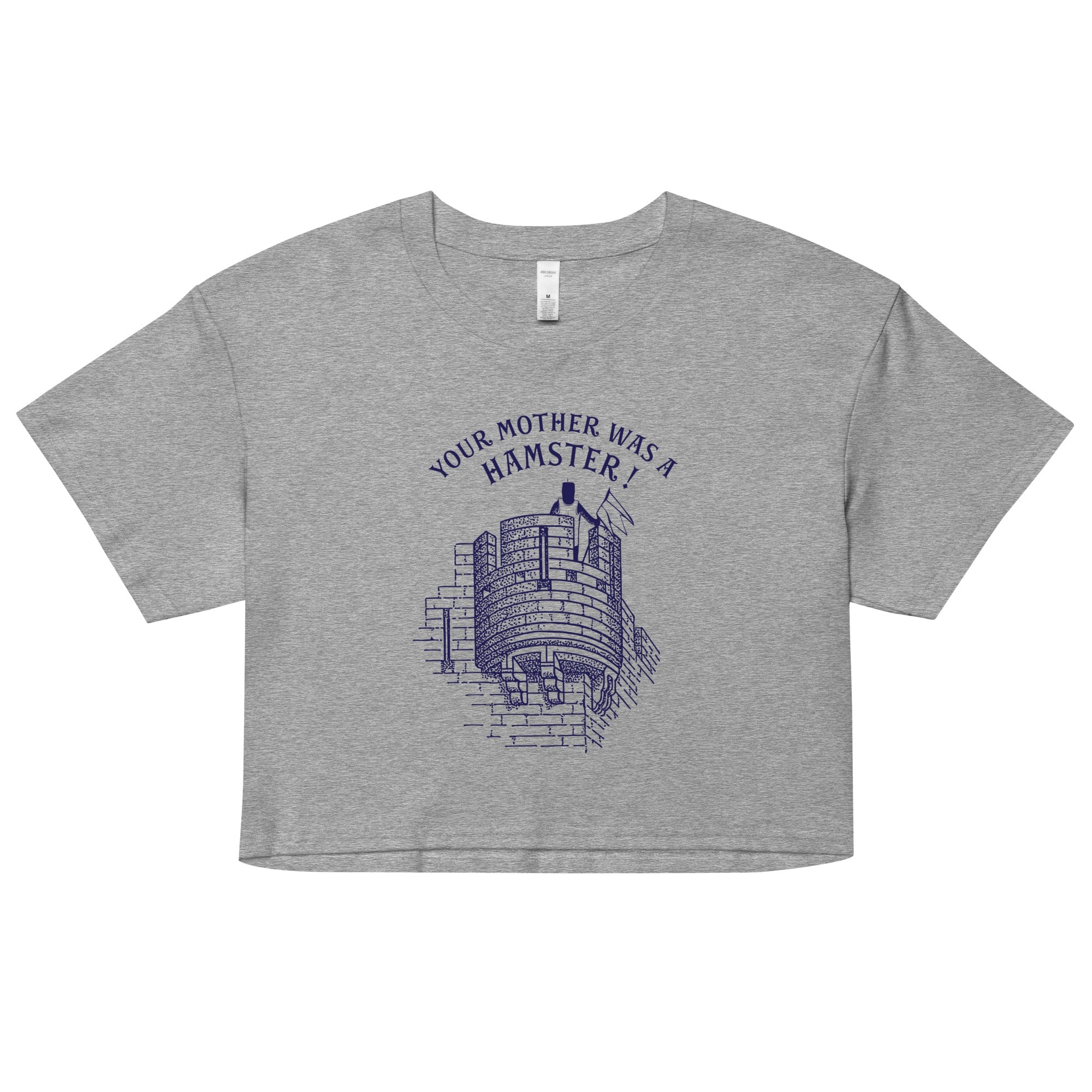 Your Mother Was A Hamster Women's Crop Tee