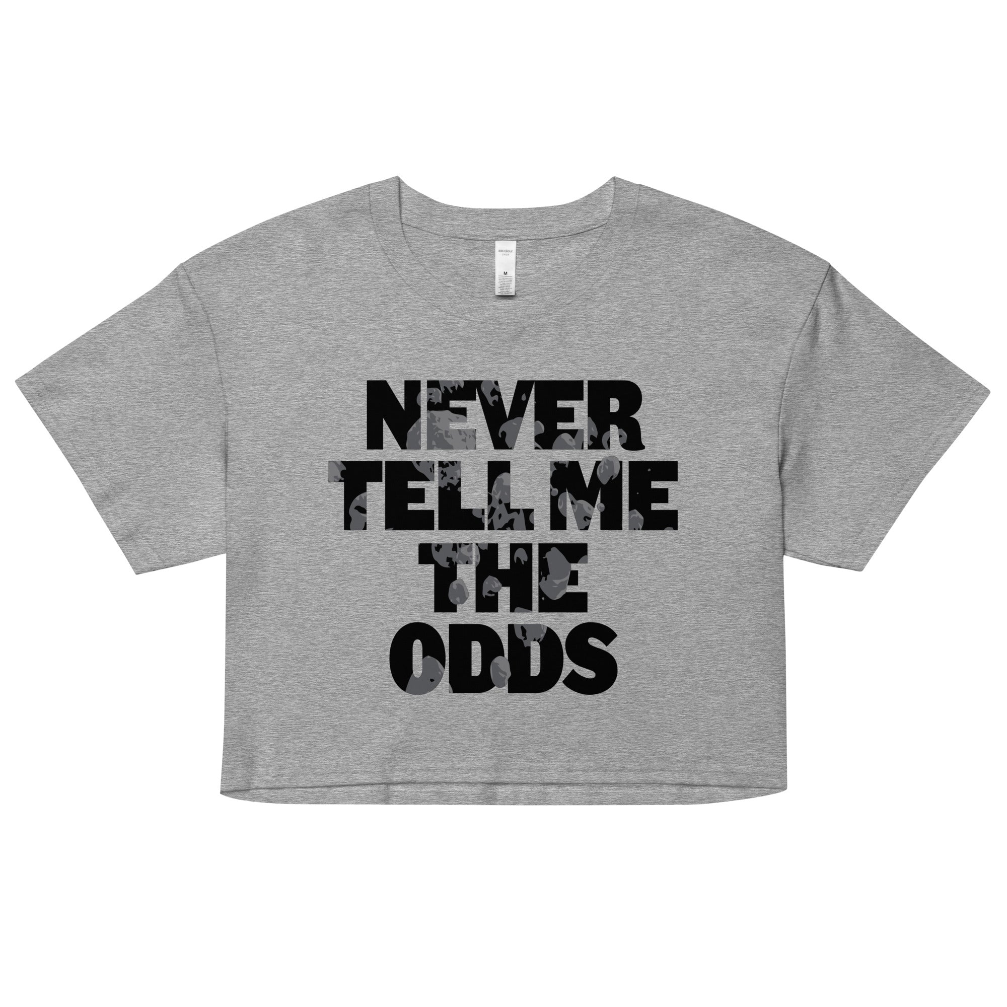 Never Tell Me The Odds Women's Crop Tee