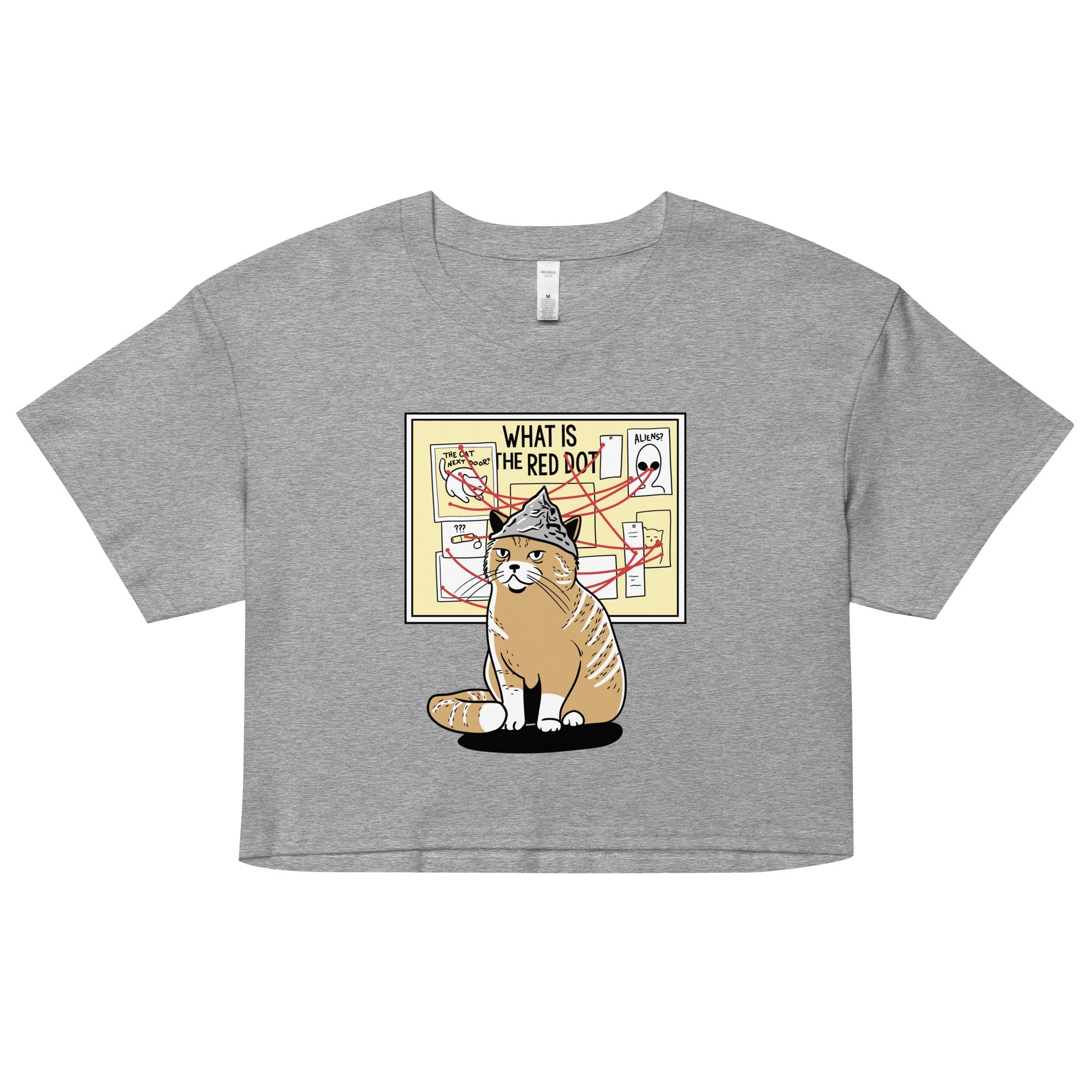 What Is The Red Dot? Women's Crop Tee