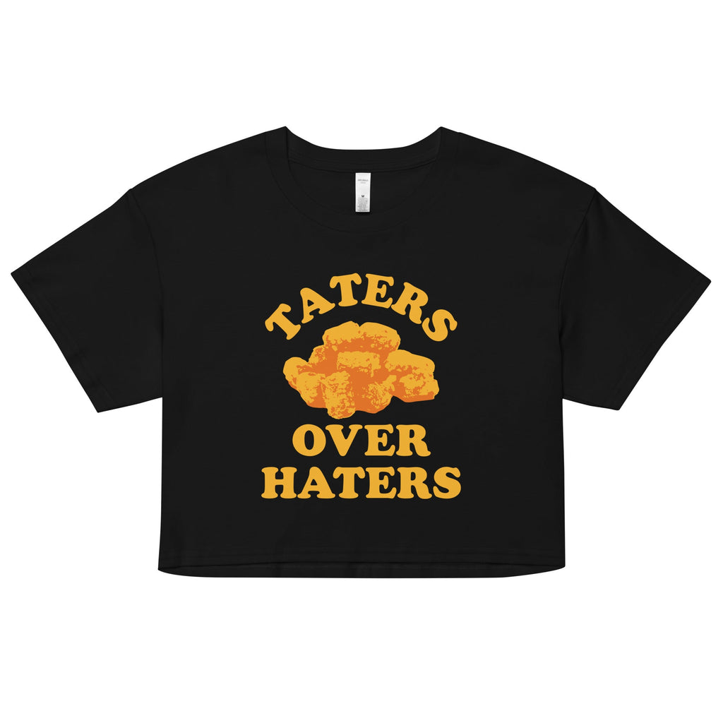 Taters Over Haters Women's Crop Tee