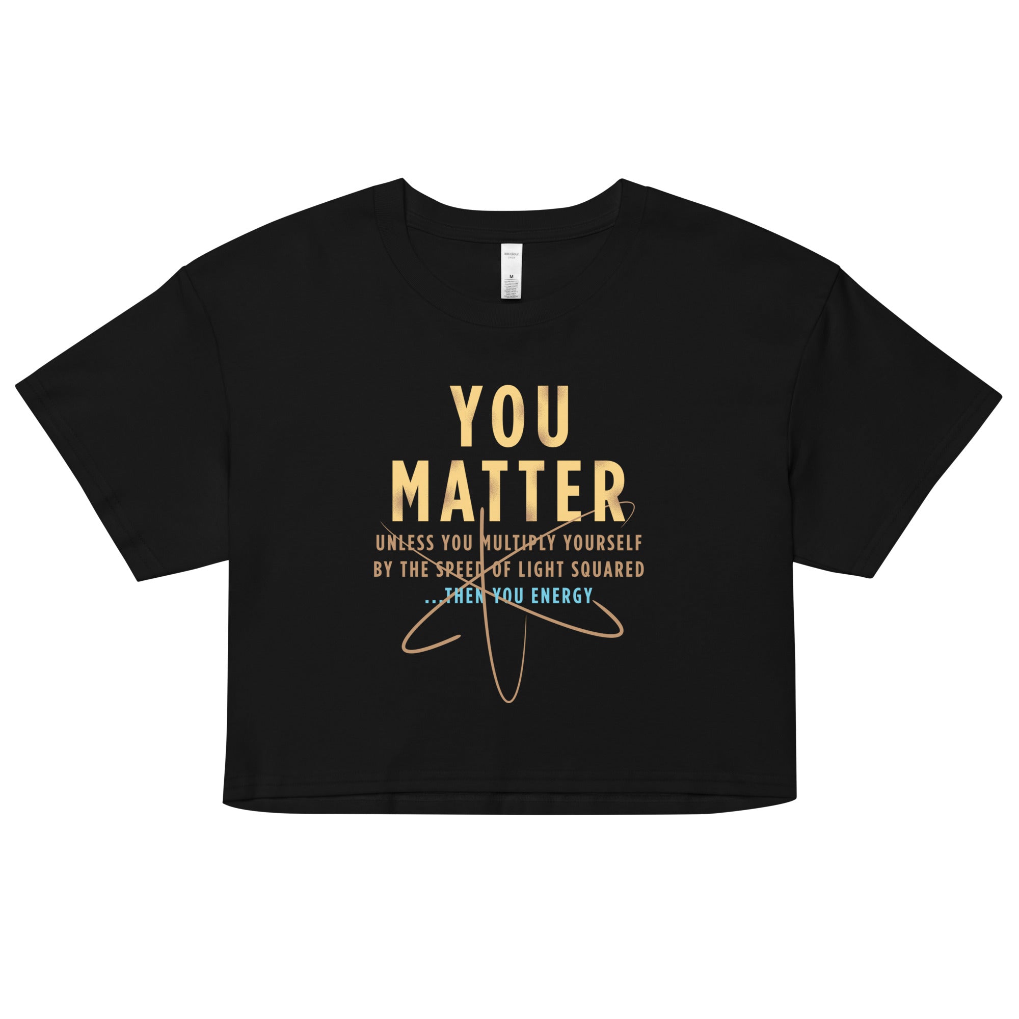 You Matter Women's Crop Tee