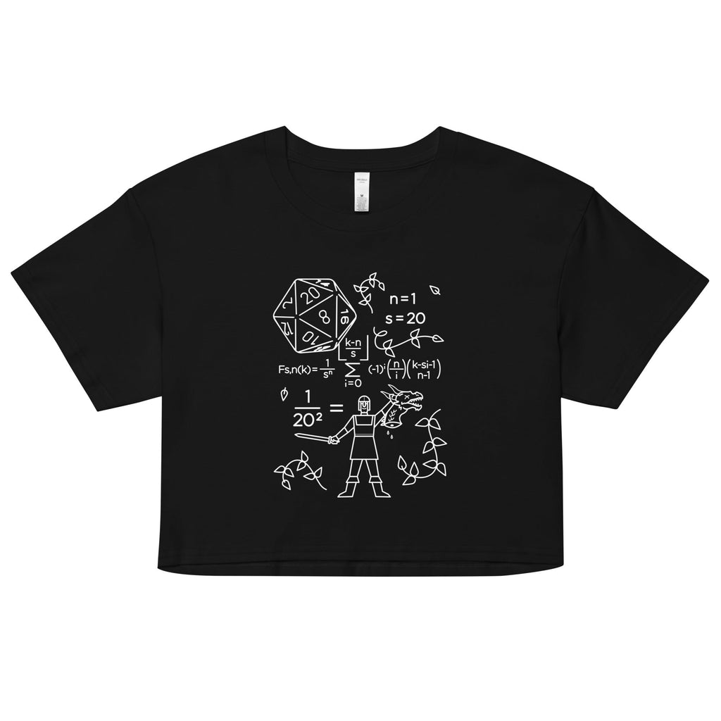 The Science Of A RPG Women's Crop Tee