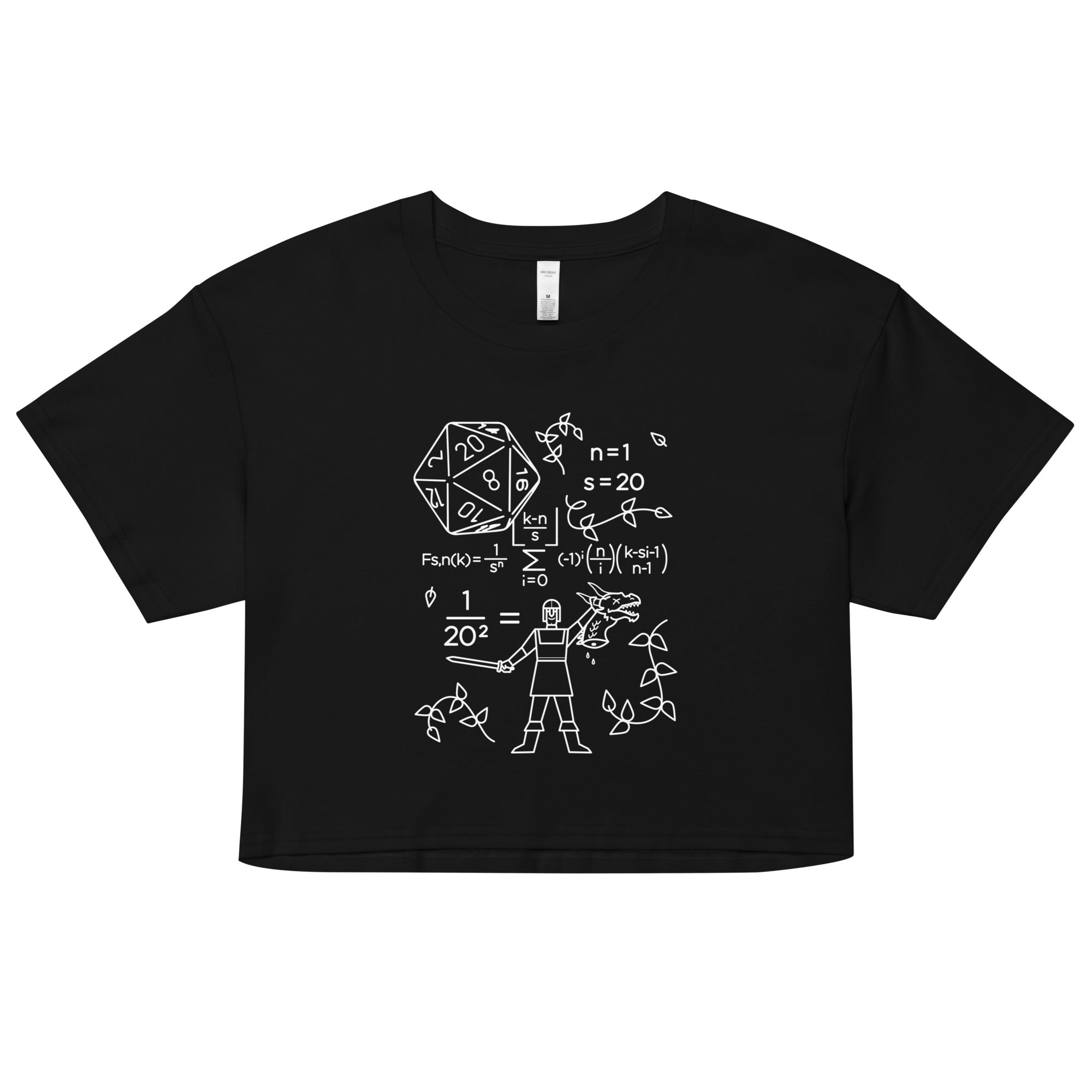 The Science Of A RPG Women's Crop Tee