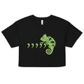 Comma Chameleon Women's Crop Tee