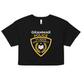 Grammar Police Women's Crop Tee