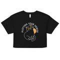 Plotting Your Demise Women's Crop Tee