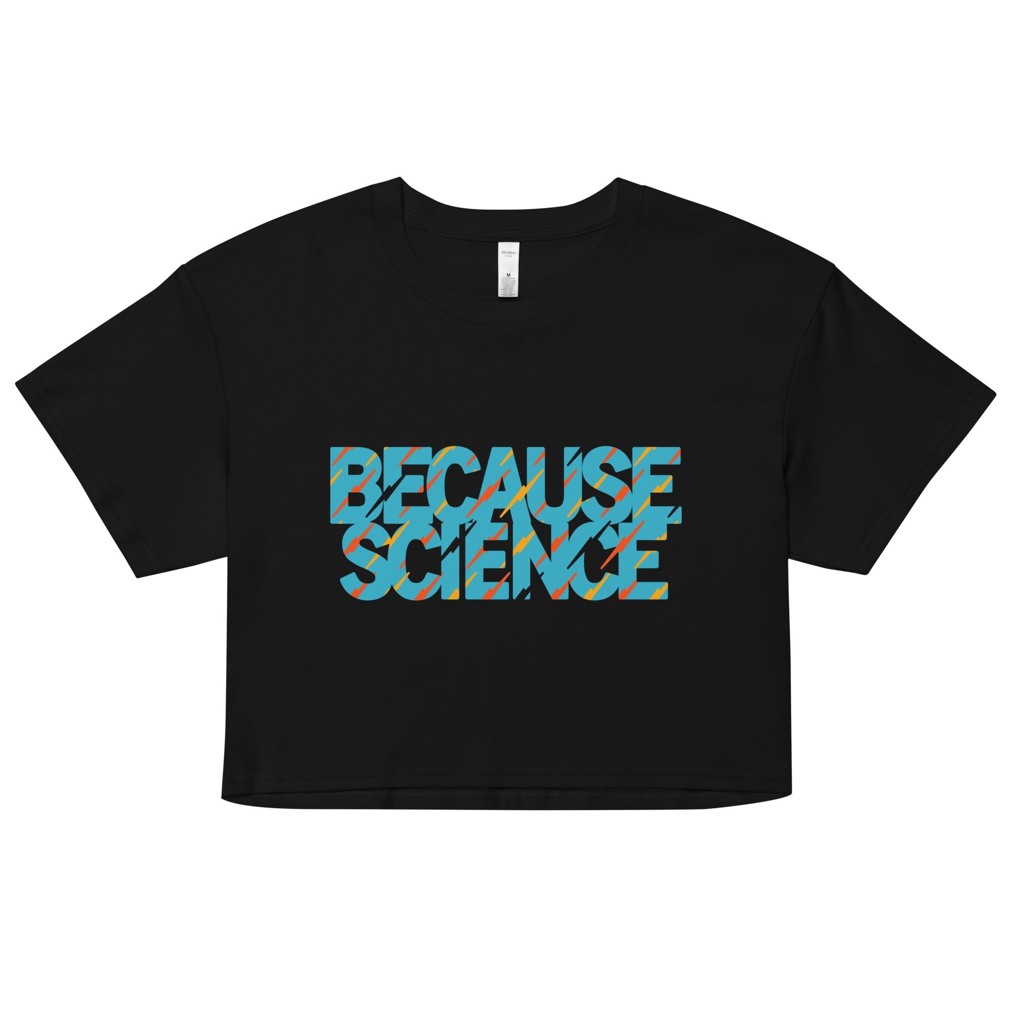 Because Science Women's Crop Tee