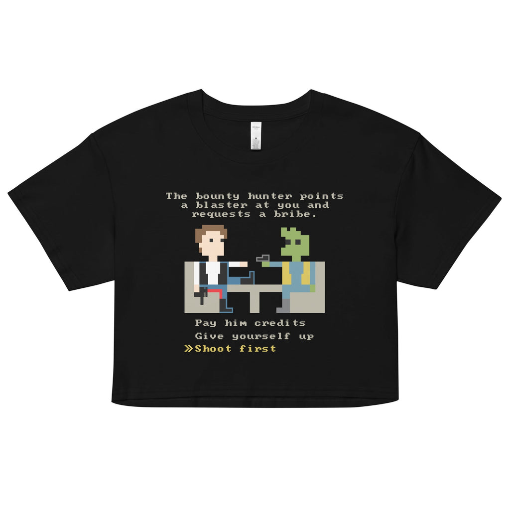 The Bounty Hunter Women's Crop Tee