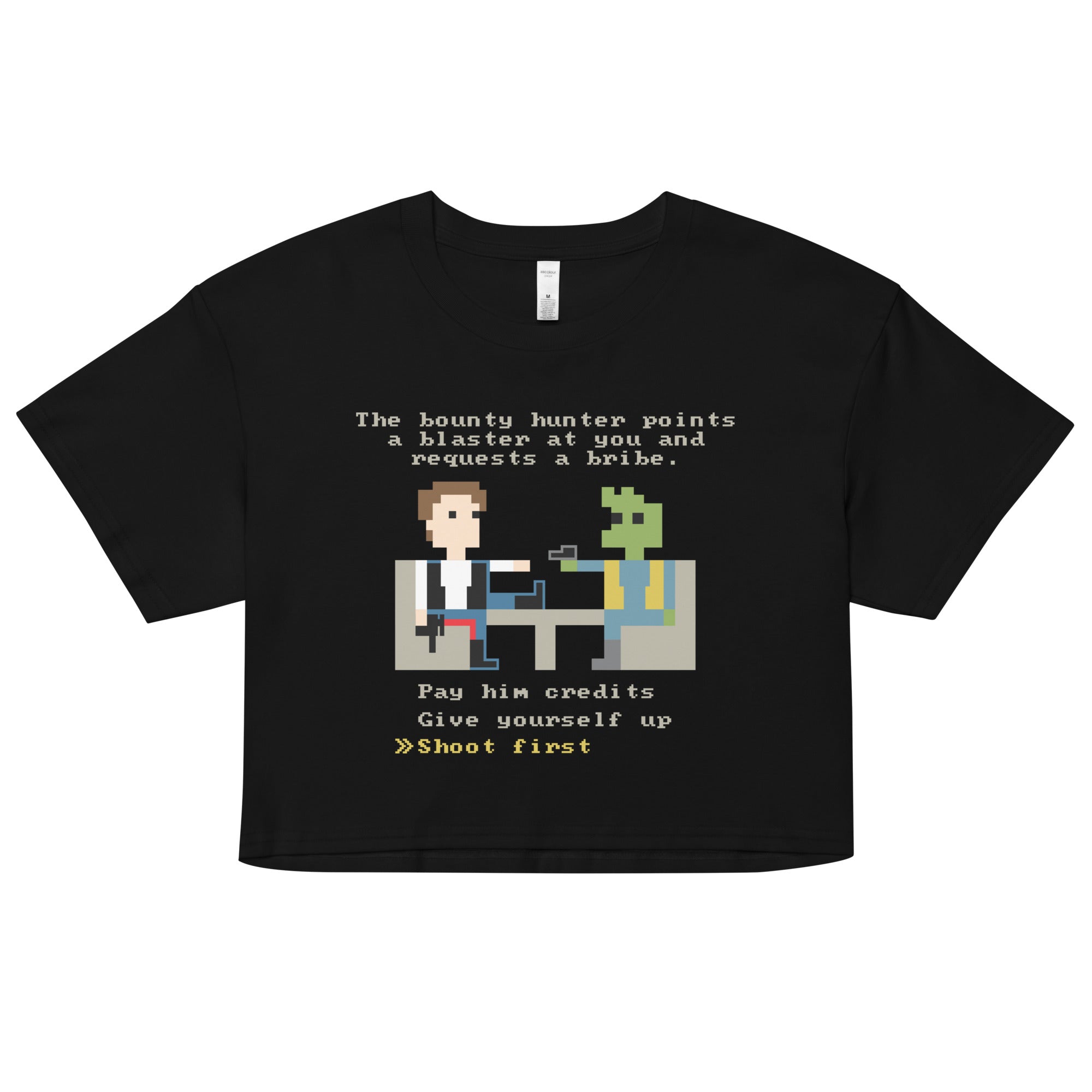 The Bounty Hunter Women's Crop Tee